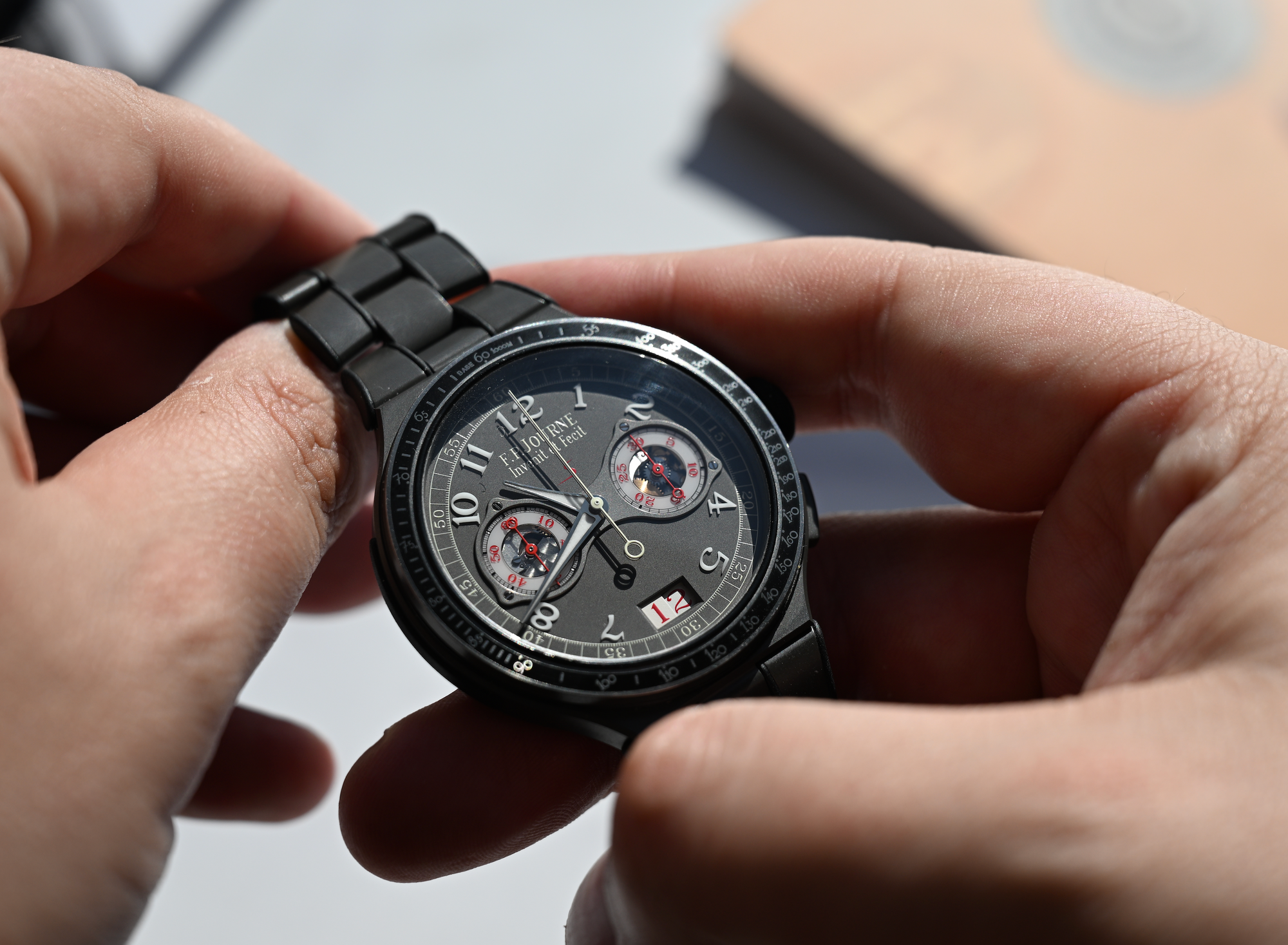 Rattrapante Titanium CMS - The Second Hand Club