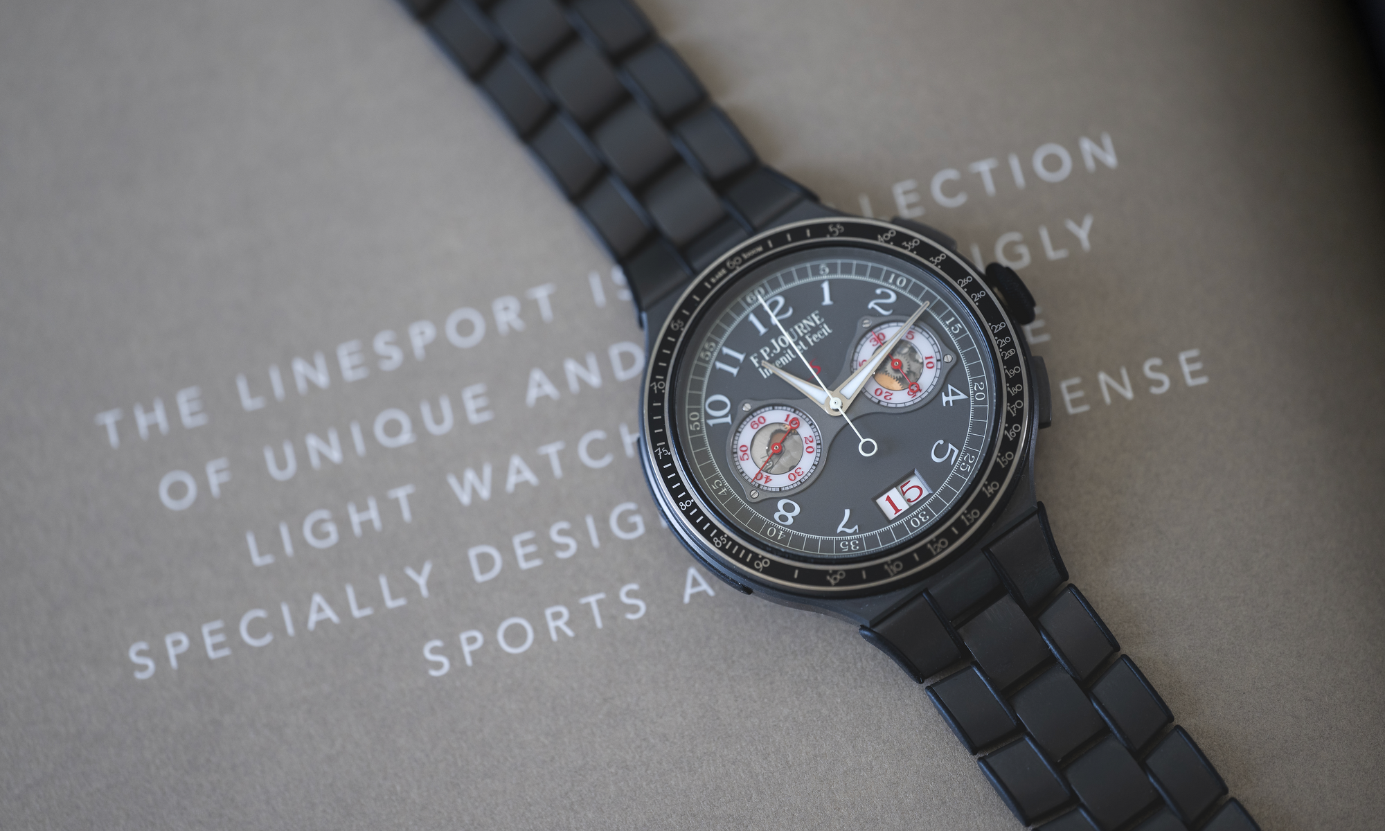 Rattrapante Titanium CMS - The Second Hand Club