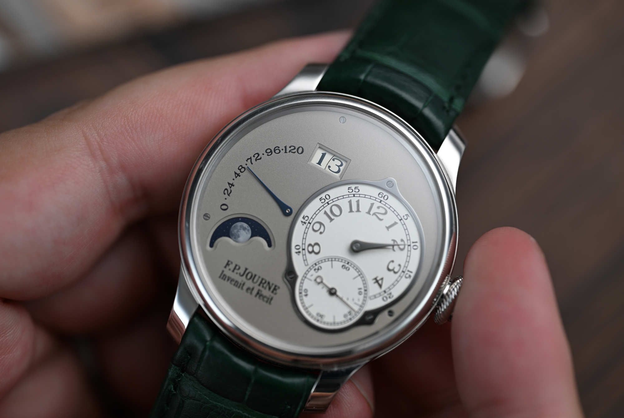 Lune Platinum (New Moonphase) - The Second Hand Club