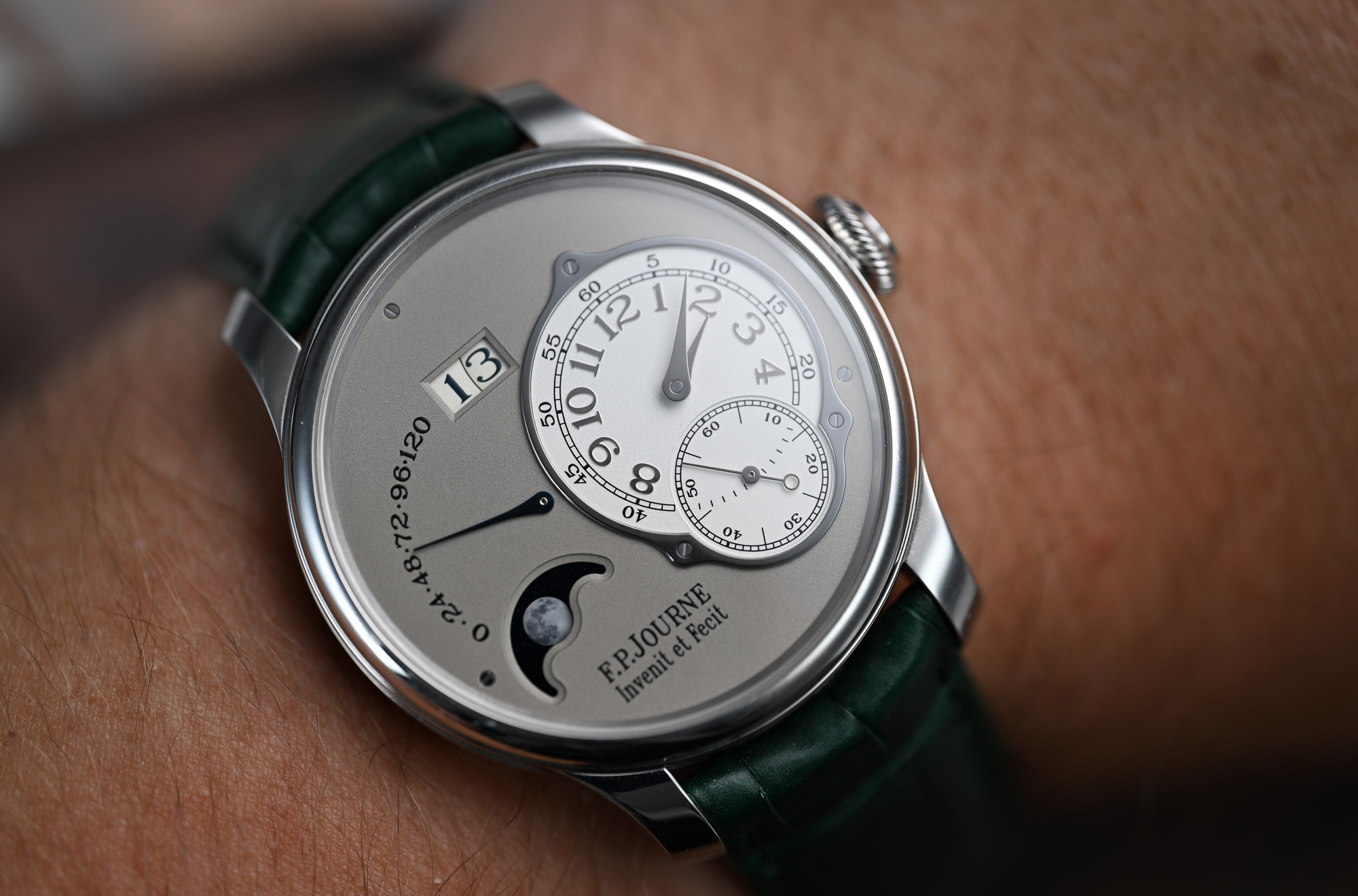 Lune Platinum (New Moonphase) - The Second Hand Club