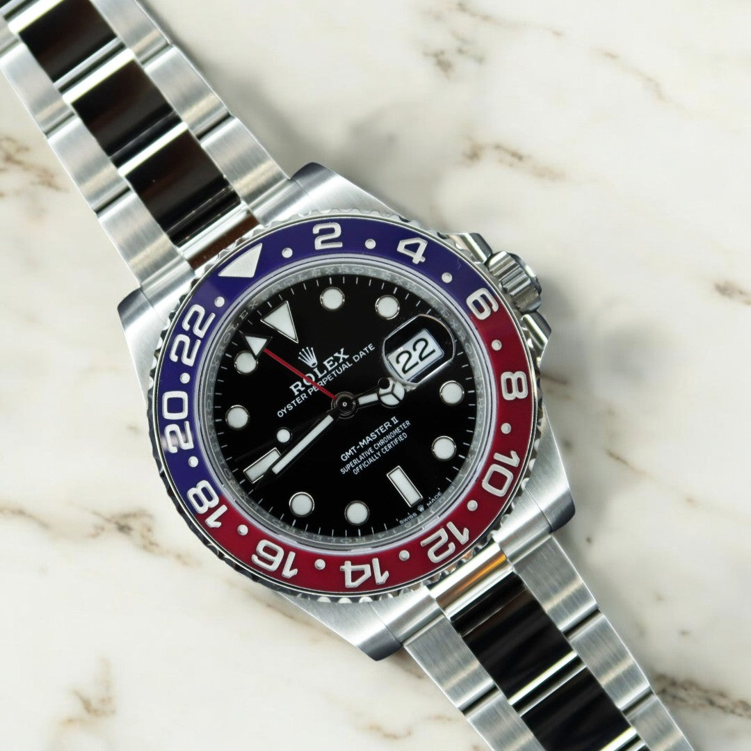 GMT Master II Pepsi Oyster Ref. 126710BLRO - The Second Hand Club