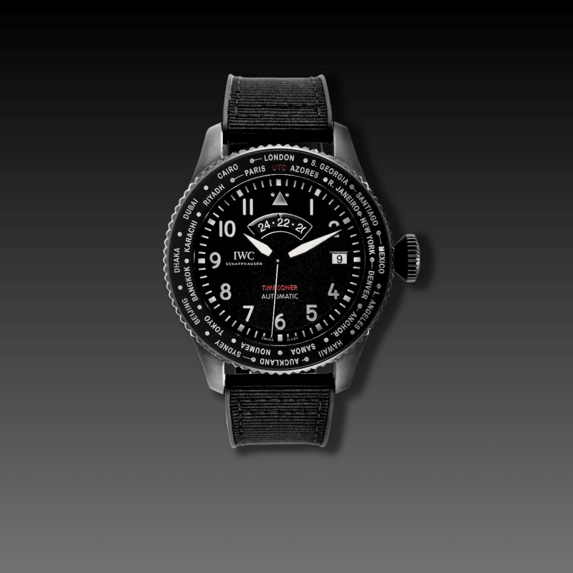 IWC Timezoner Ceratanium Ref. IW395505 - The Second Hand Club