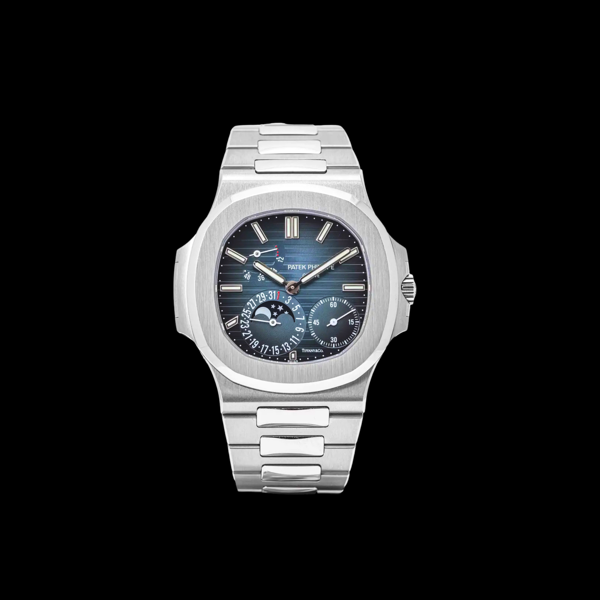 Nautilus 5712/1A Tiffany Stamp The Second Hand Club