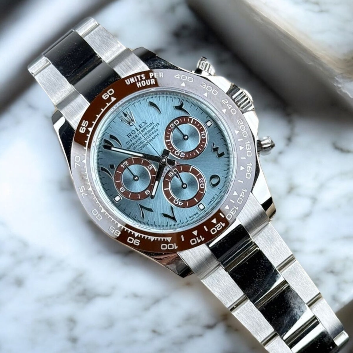Daytona 116506 Arabic Dial Platinum - The Second Hand Club