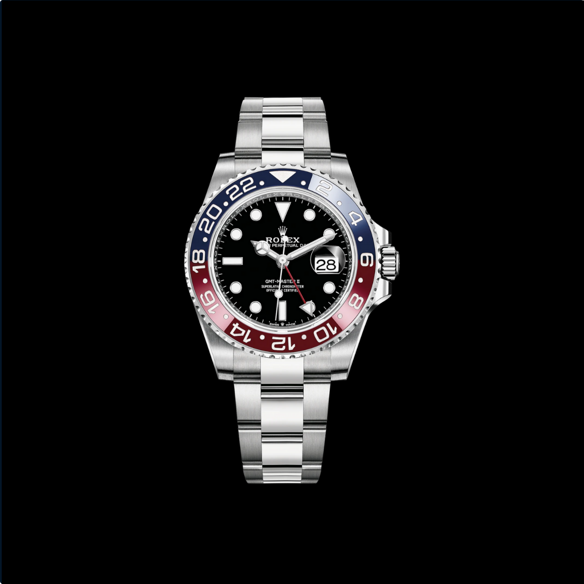 GMT Master II Pepsi Oyster Ref. 126710BLRO - The Second Hand Club