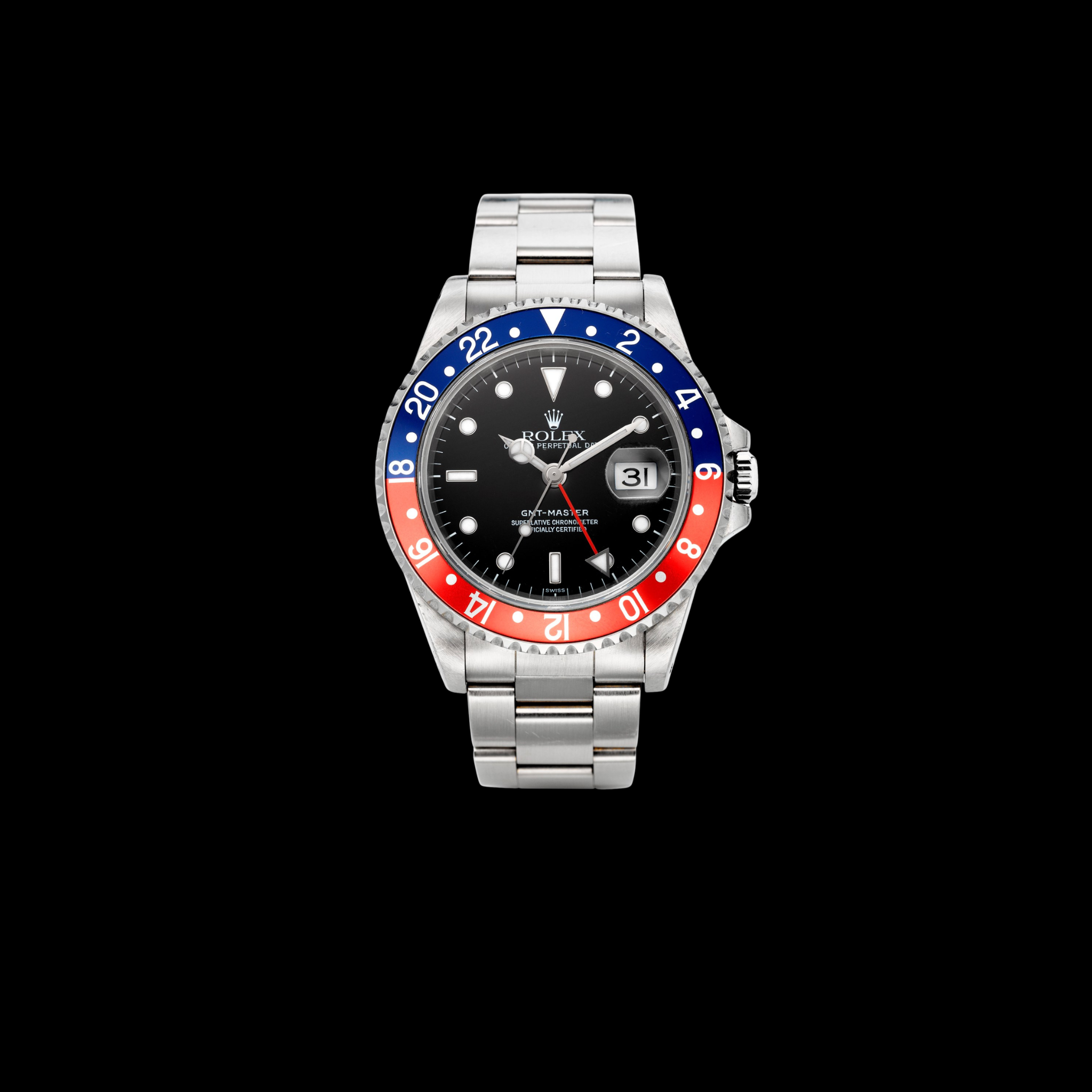 Rolex GMT Master II Pepsi Oyster Ref. 126710BLRO at The Second