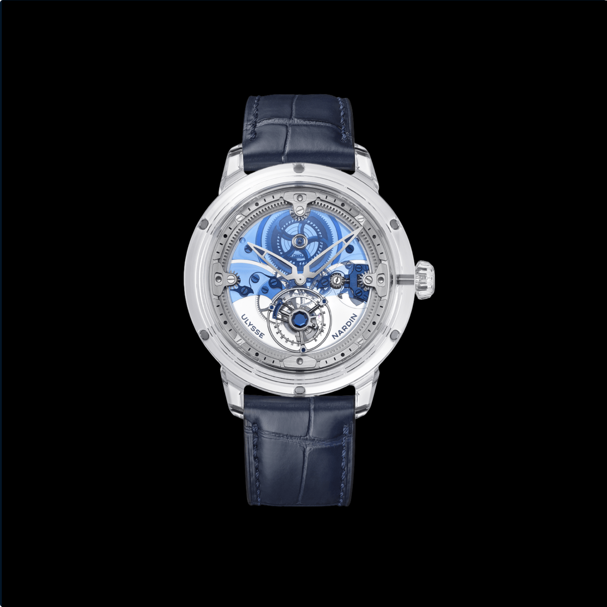 Ulysse Nardin Grand Bleu Flying Tourbillon Ref. 793-300
