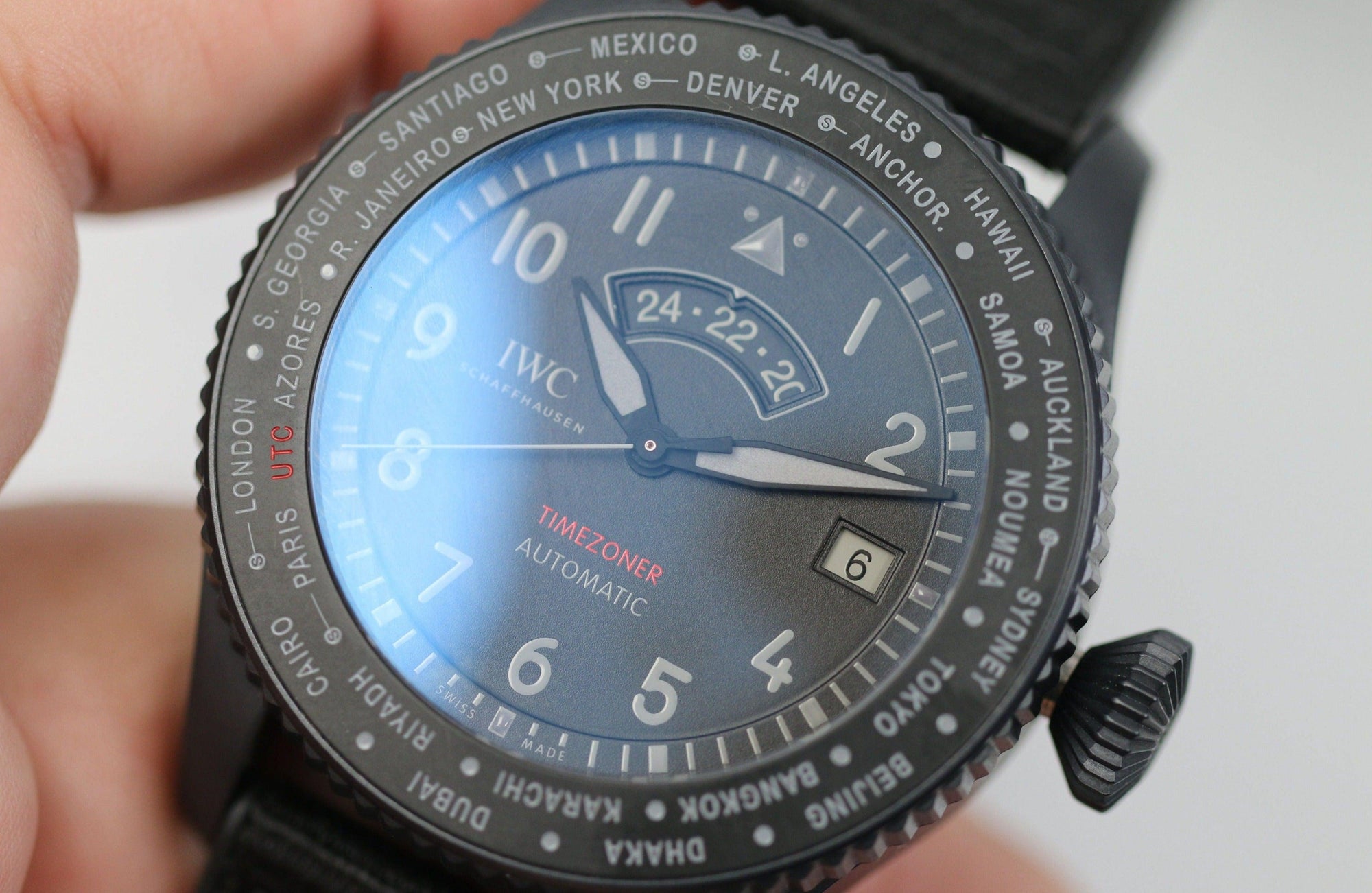 IWC Timezoner Ceratanium Ref. IW395505 - The Second Hand Club