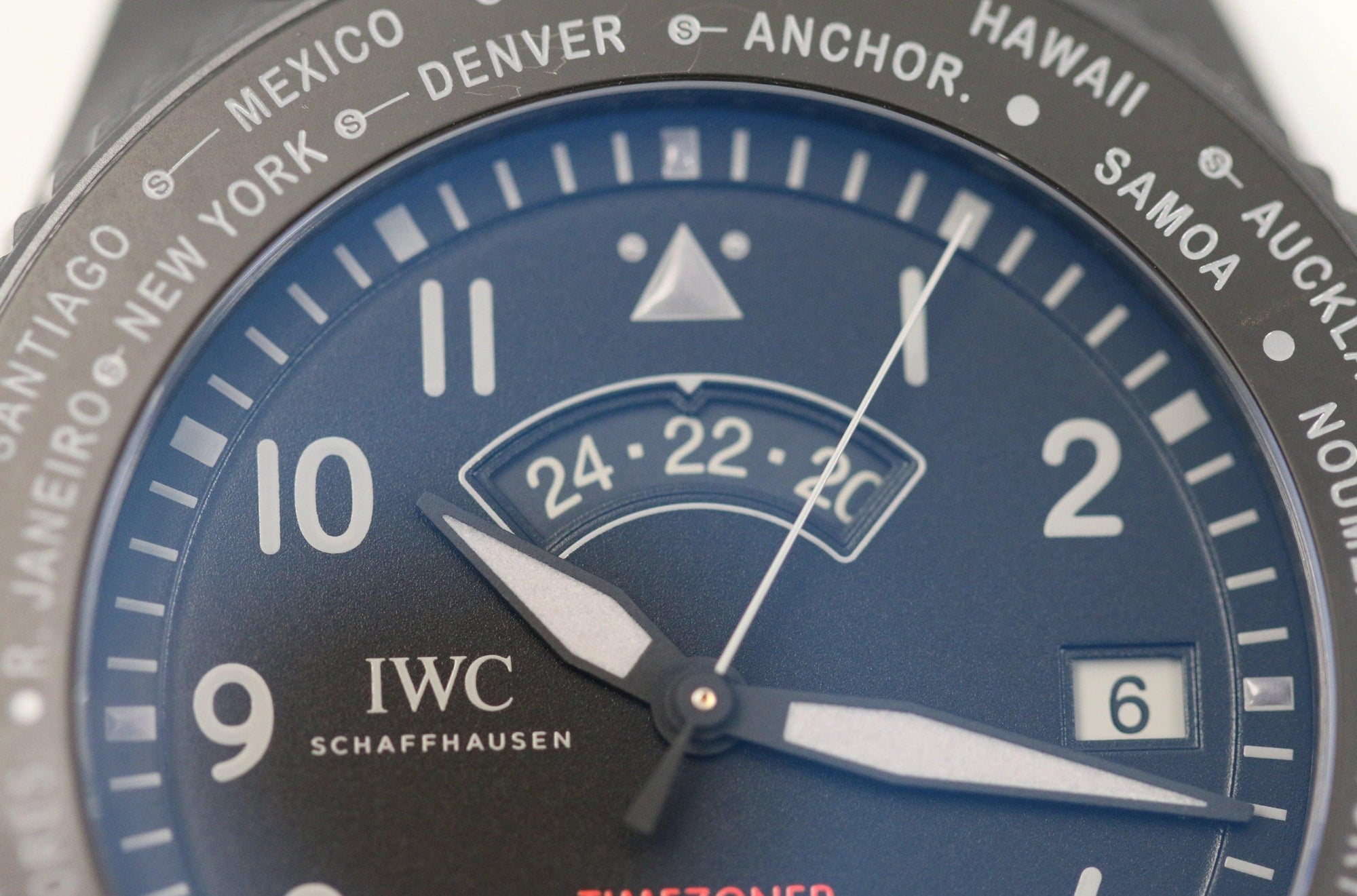 IWC Timezoner Ceratanium Ref. IW395505 - The Second Hand Club