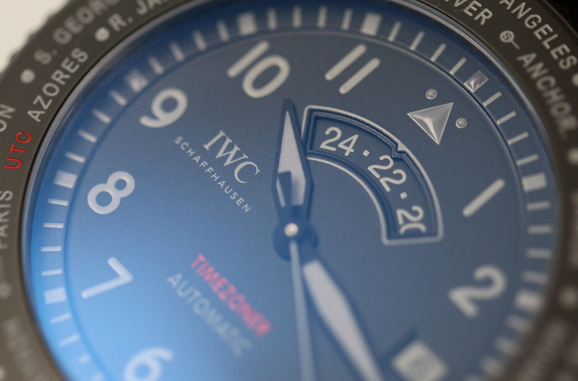 IWC Timezoner Ceratanium Ref. IW395505 - The Second Hand Club