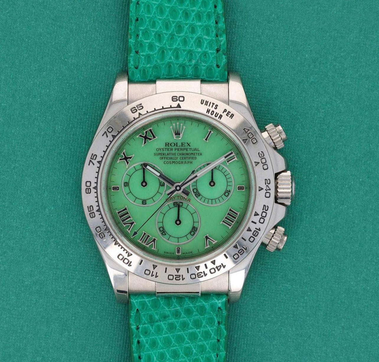 Rolex Beach Daytona Green Ref. 116519 - The Second Hand Club