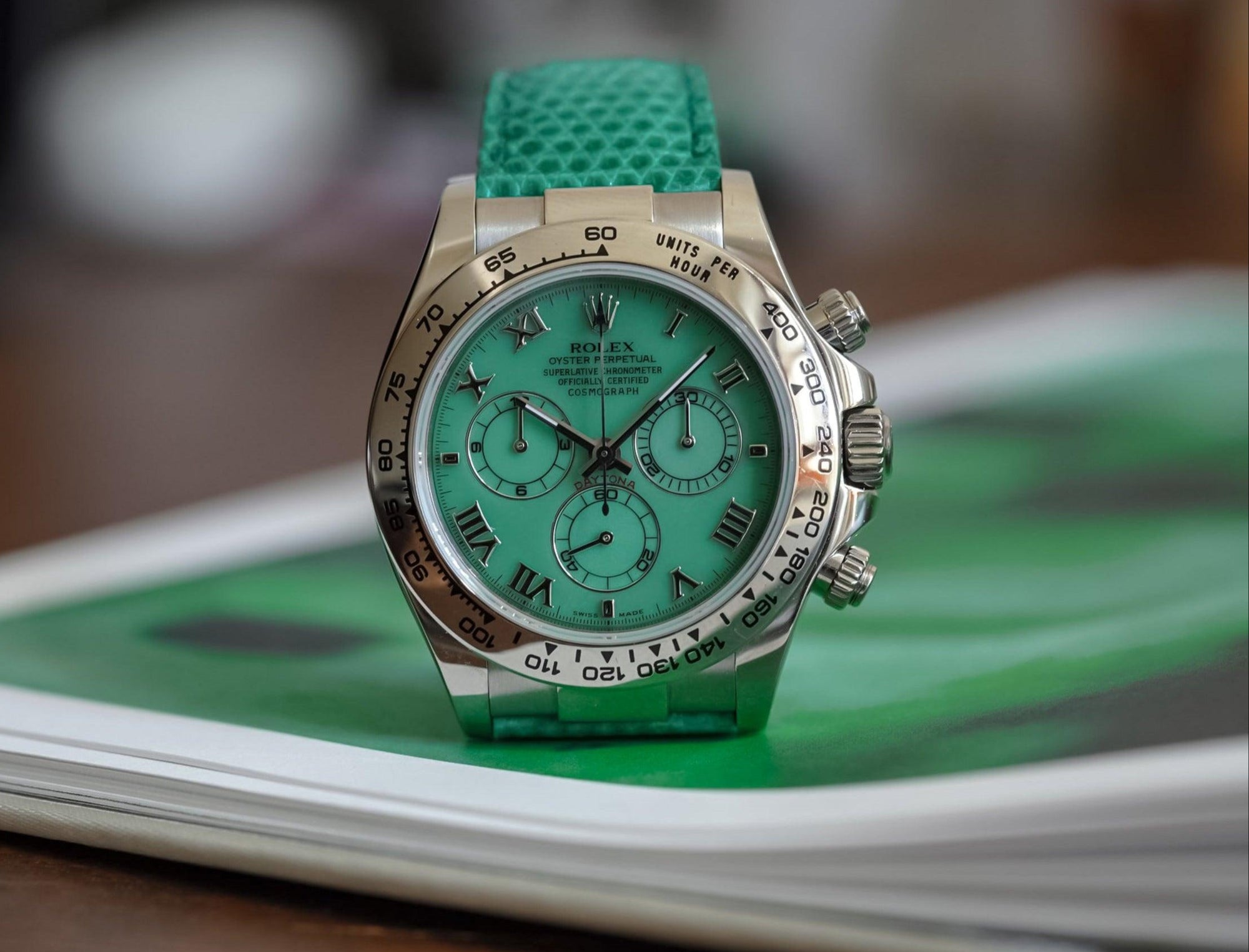 Rolex Beach Daytona Green Ref. 116519 - The Second Hand Club