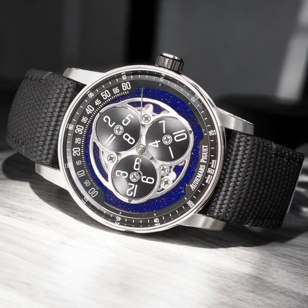 Audemars PiguetCode 11.59 Starwheel 15212NB Aventurine - The Second Hand Club