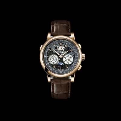 A LANGE SOHNE DATOGRAPHE LUMEN HONEY GOLD THE SECOND HAND CLUB