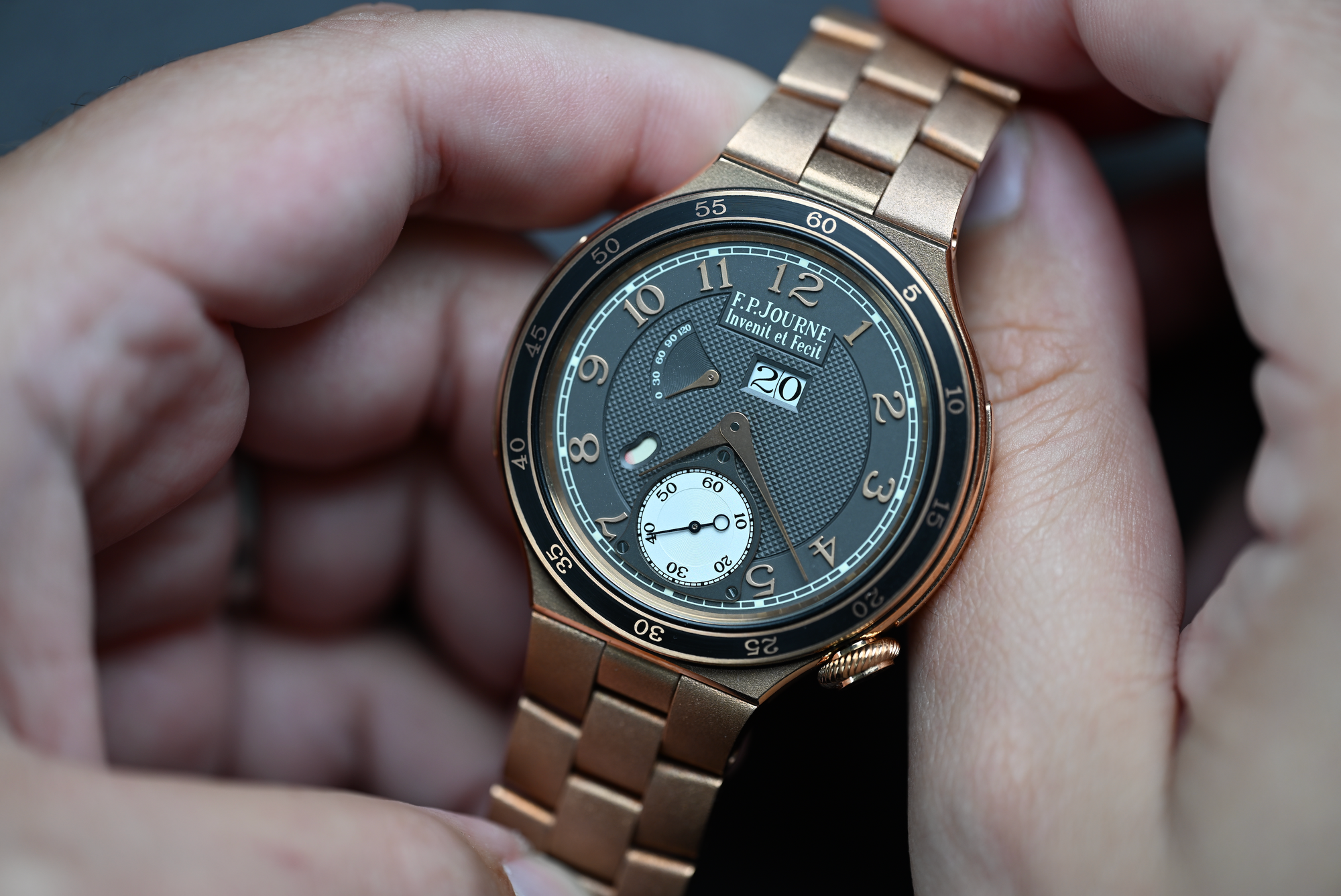Linesport Automatique Reserve AR Rose Gold - The Second Hand Club