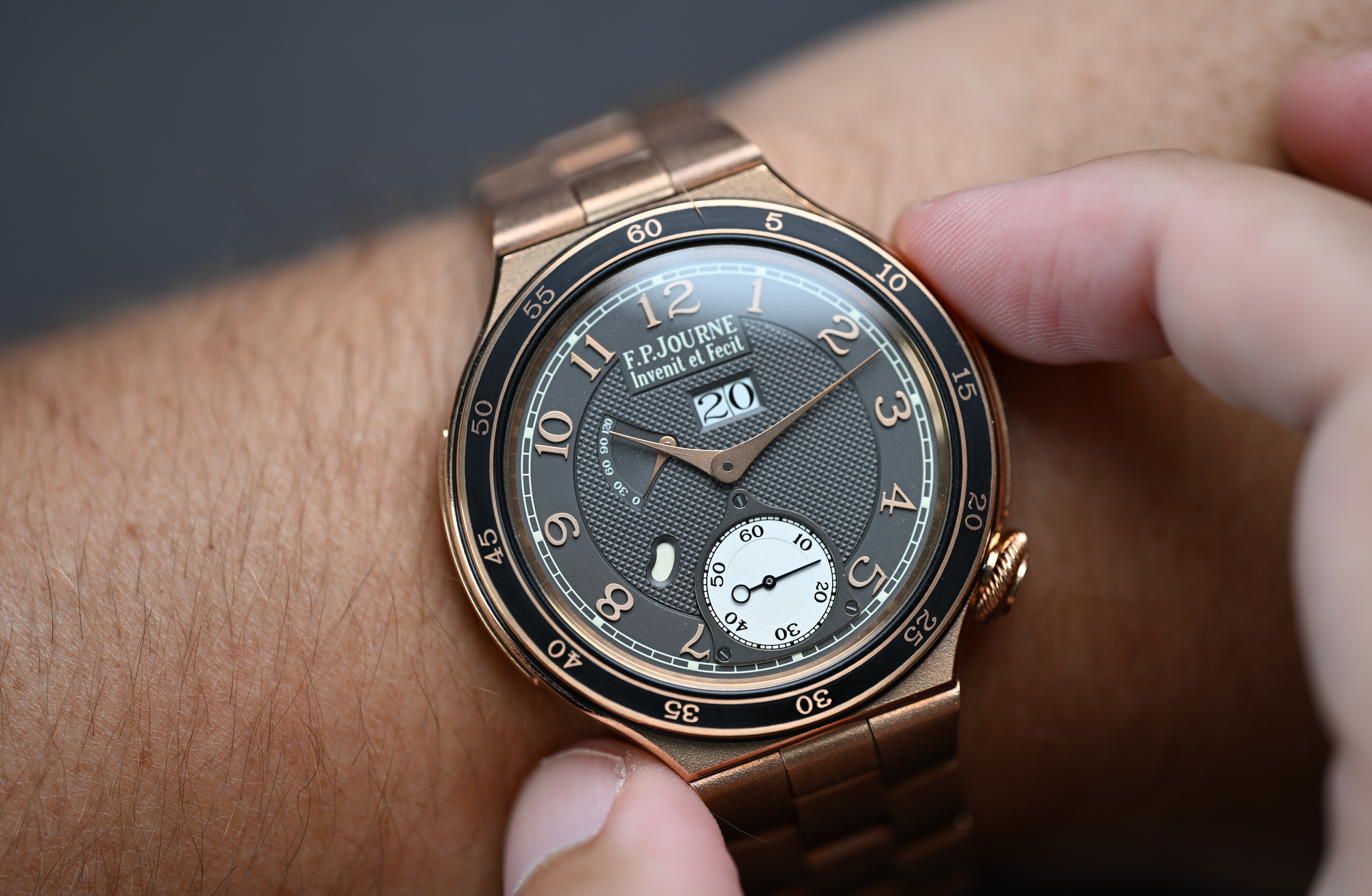 Linesport Automatique Reserve AR Rose Gold - The Second Hand Club