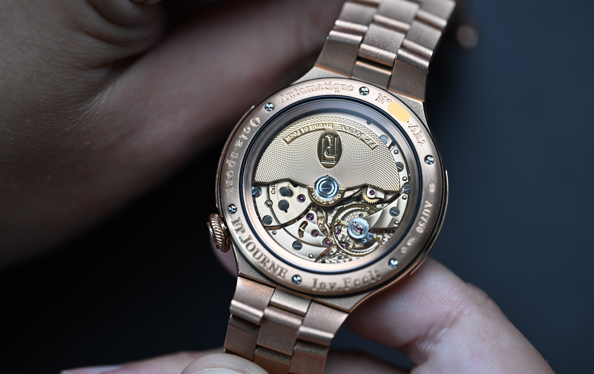 Linesport Automatique Reserve AR Rose Gold - The Second Hand Club