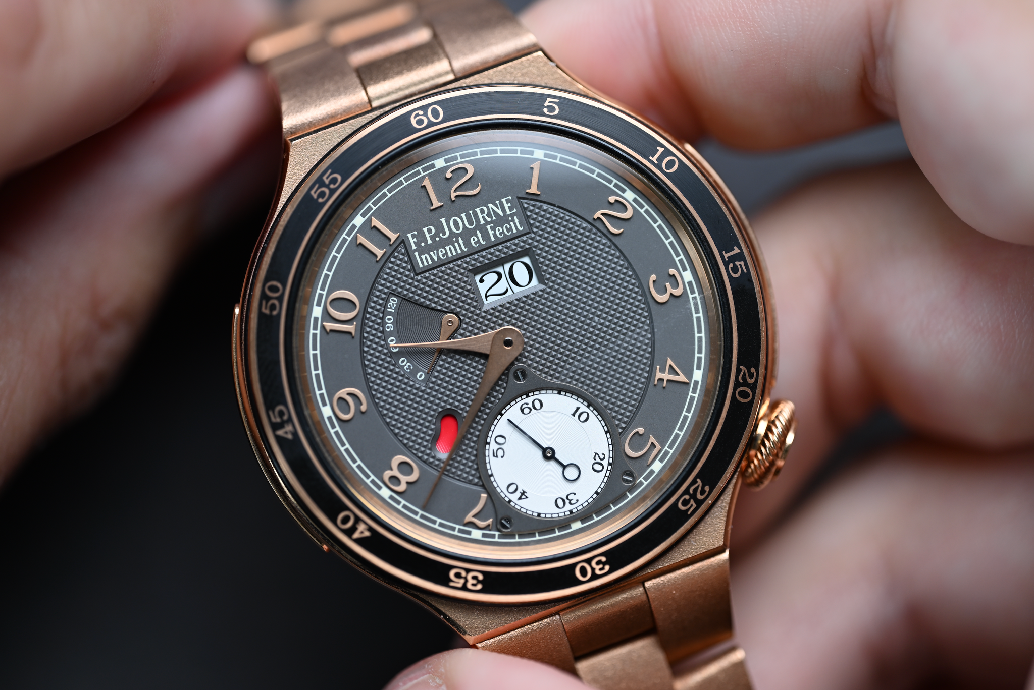 Linesport Automatique Reserve AR Rose Gold - The Second Hand Club