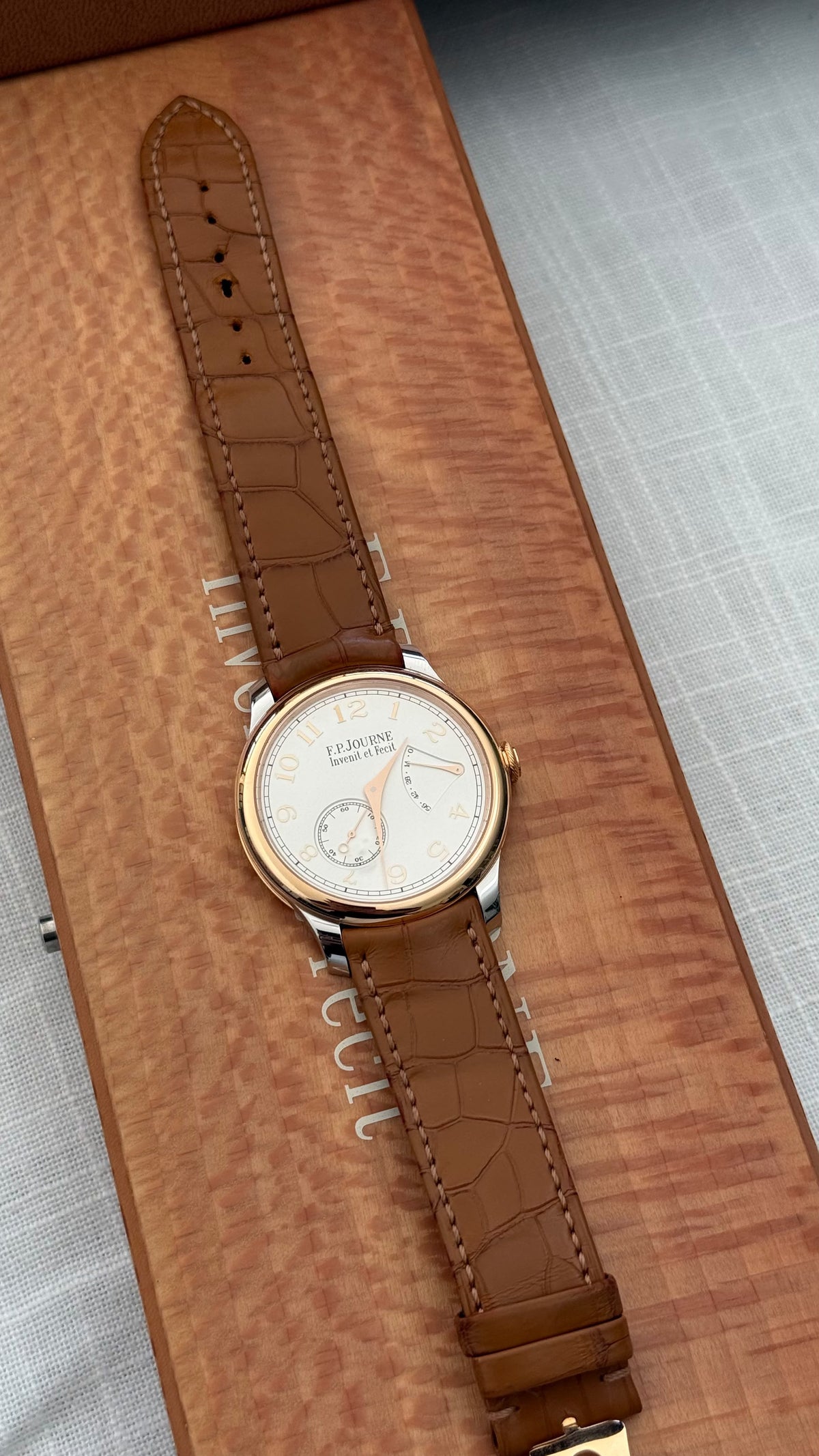 Chronometre Souverain Two Tones Piece Unique
