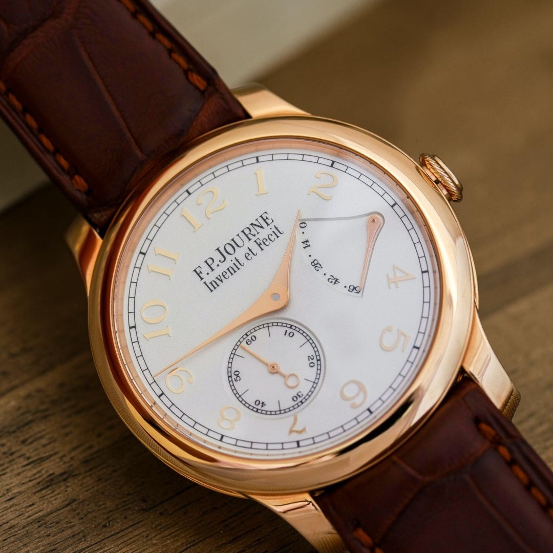 Chronometre Souverain Rose Gold & Gold Dial