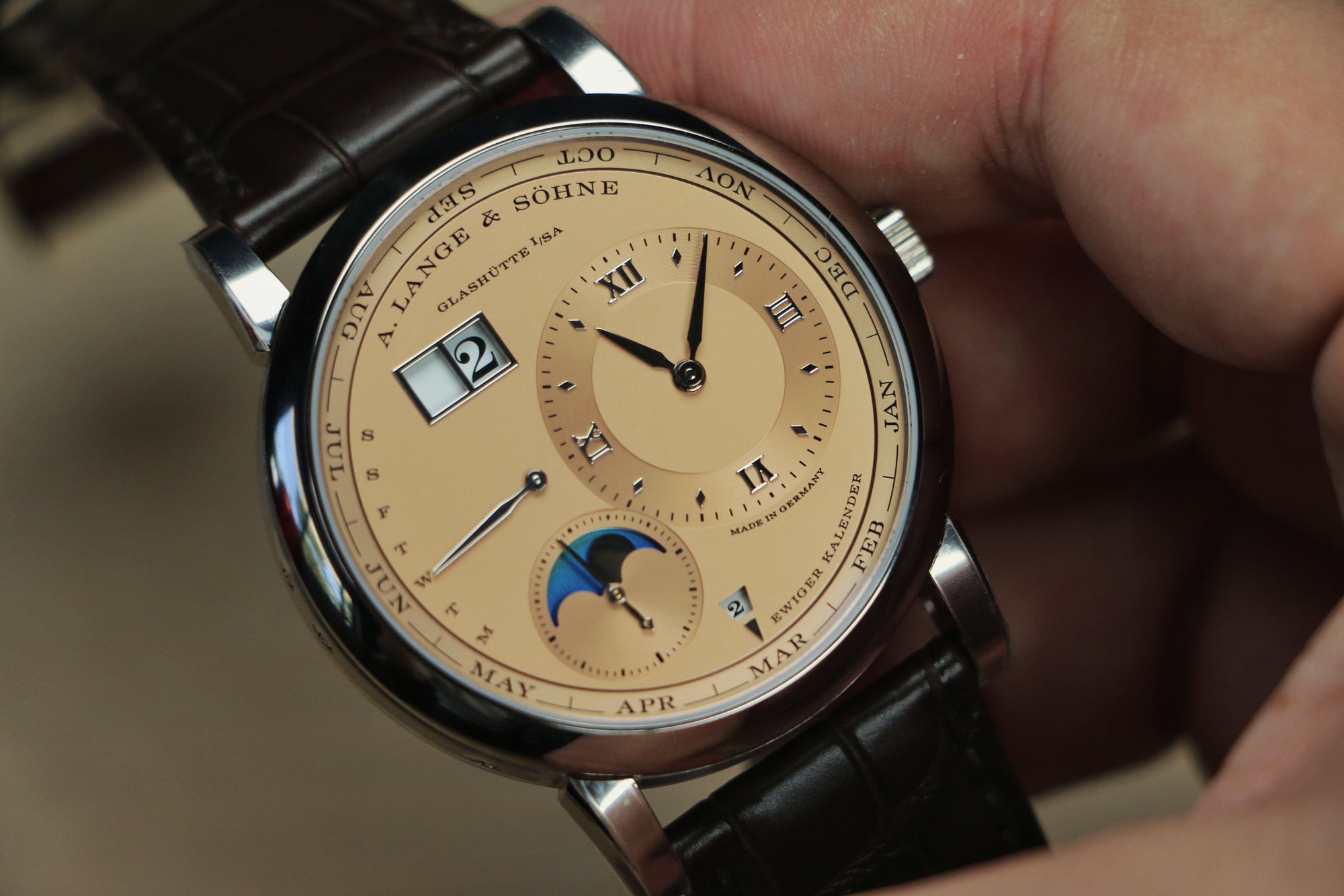 LANGE SOHNE 345.056 PERPETUAL CALENDAR - THE SECOND HAND CLUB 6