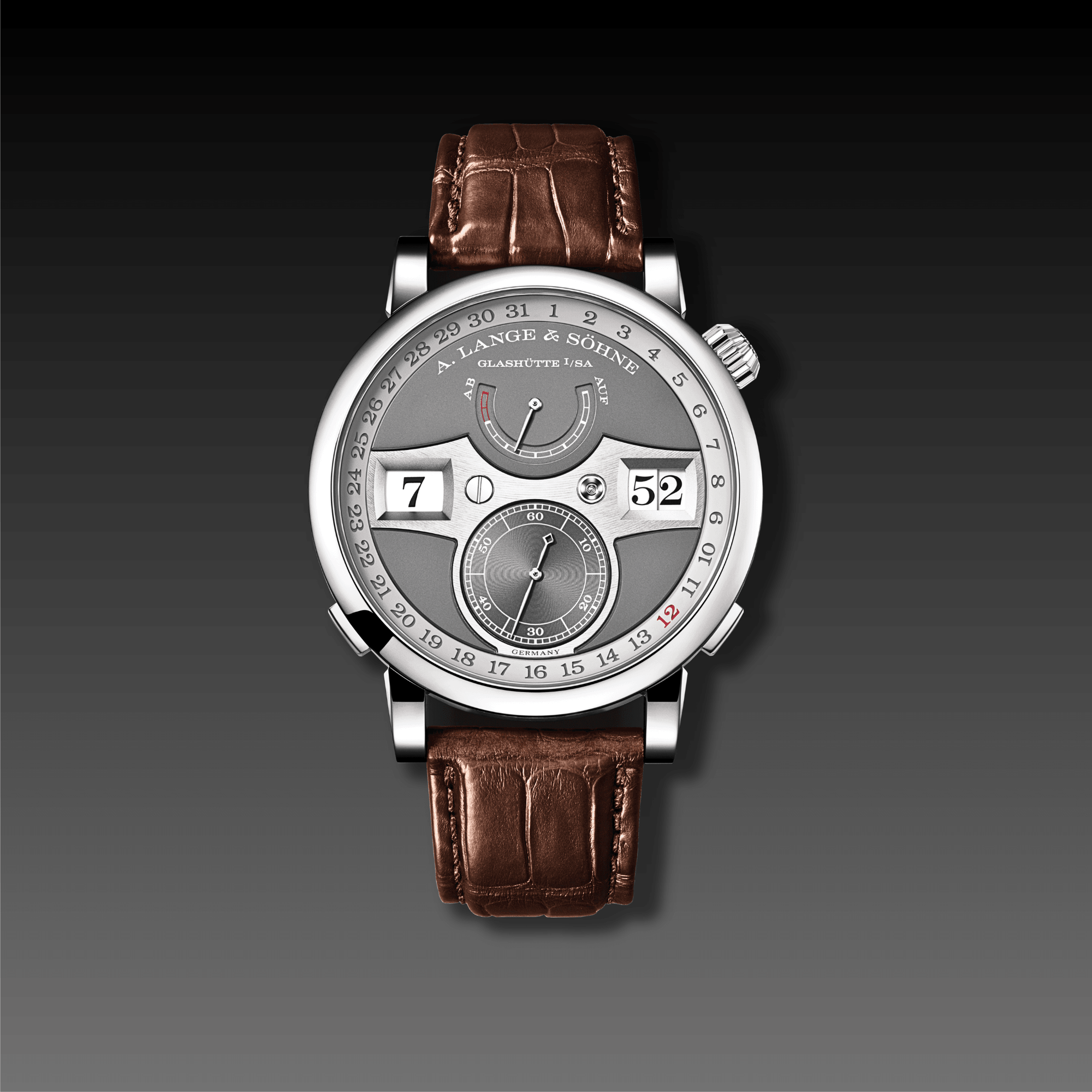Lange discount zeitwerk date