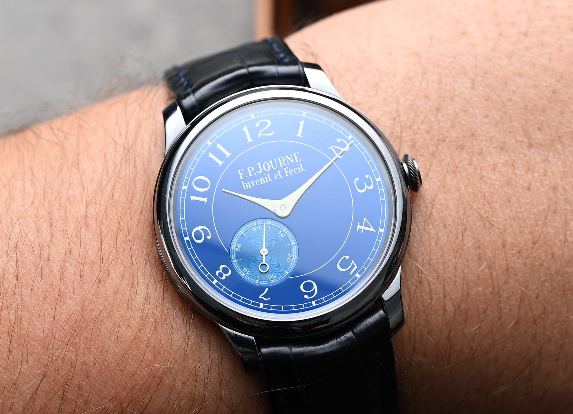 Chronometre Bleu