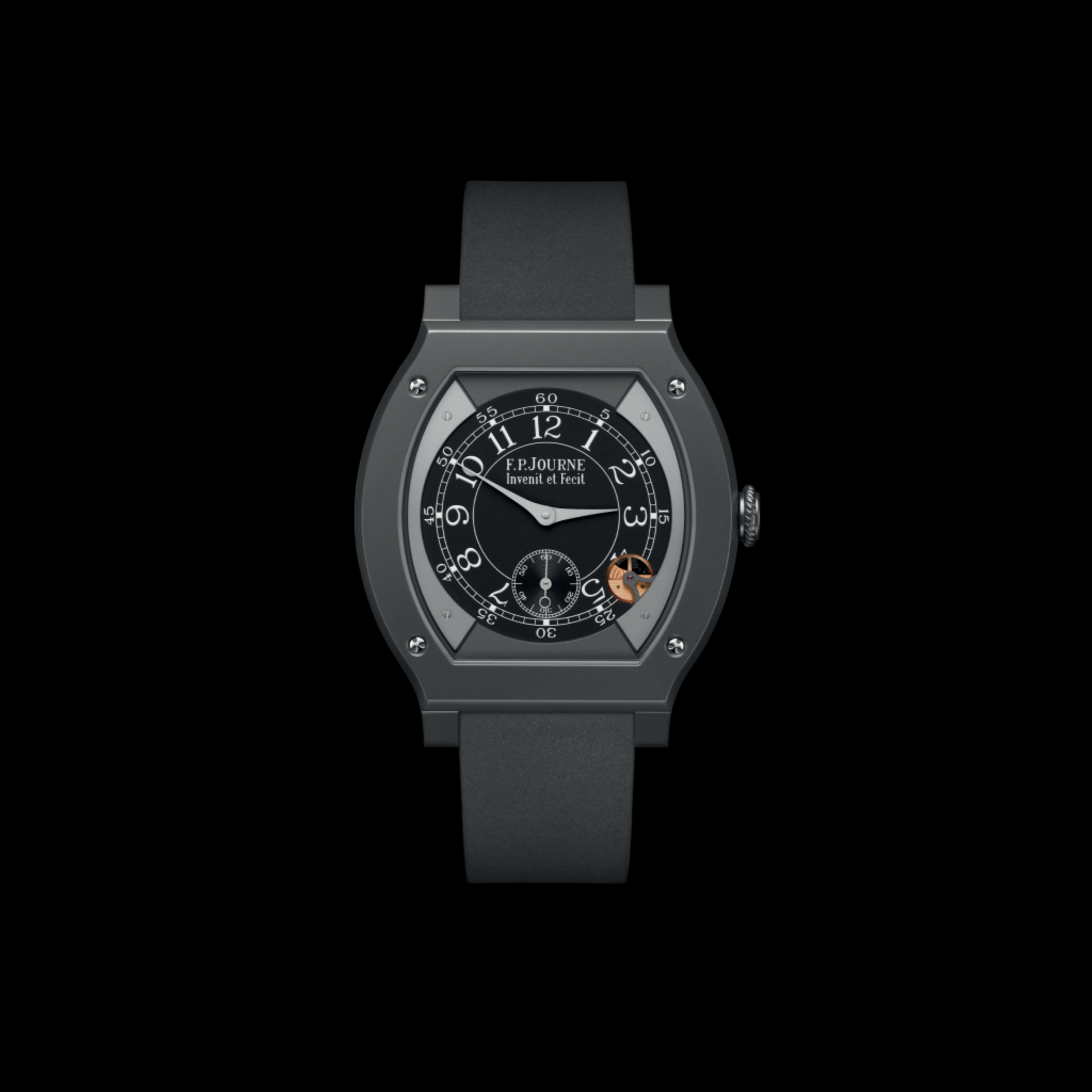 Elegante Titalyt Black Dial