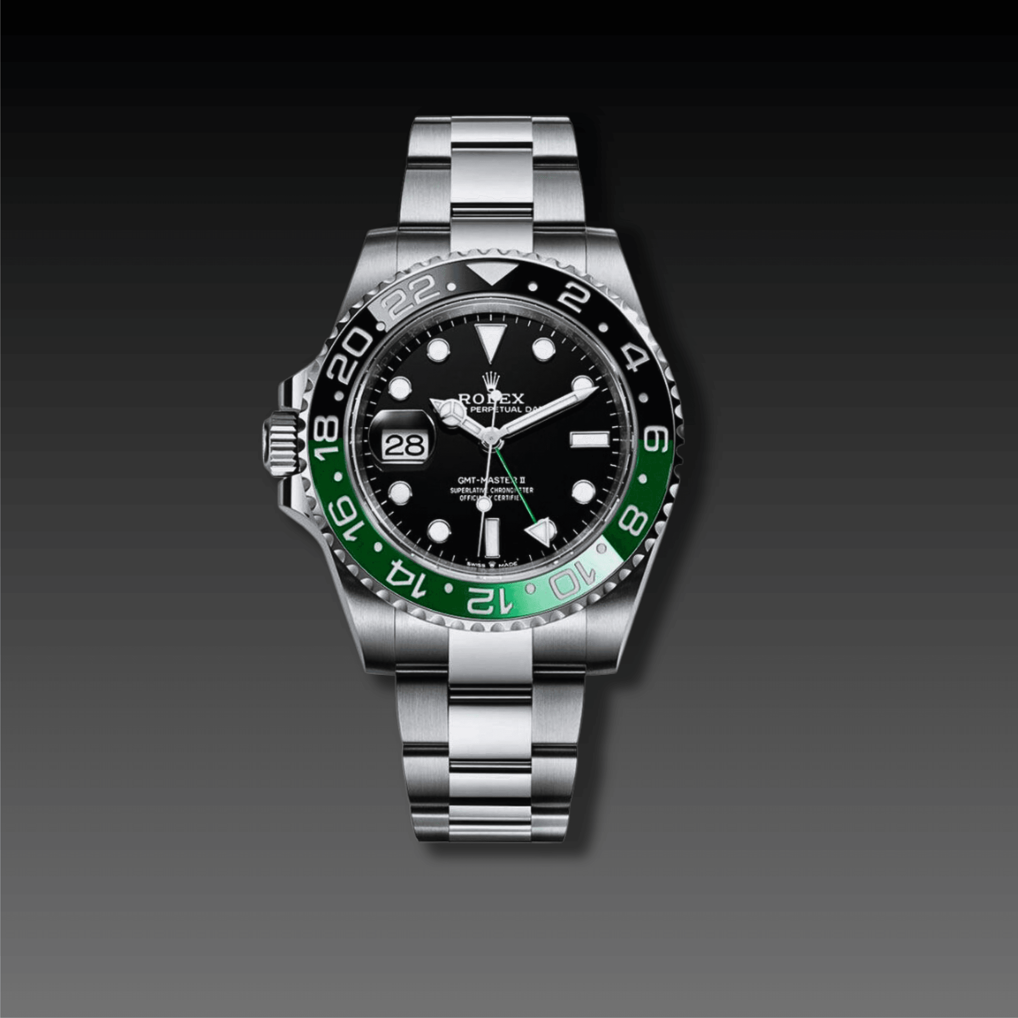Rolex gmt second hand hotsell