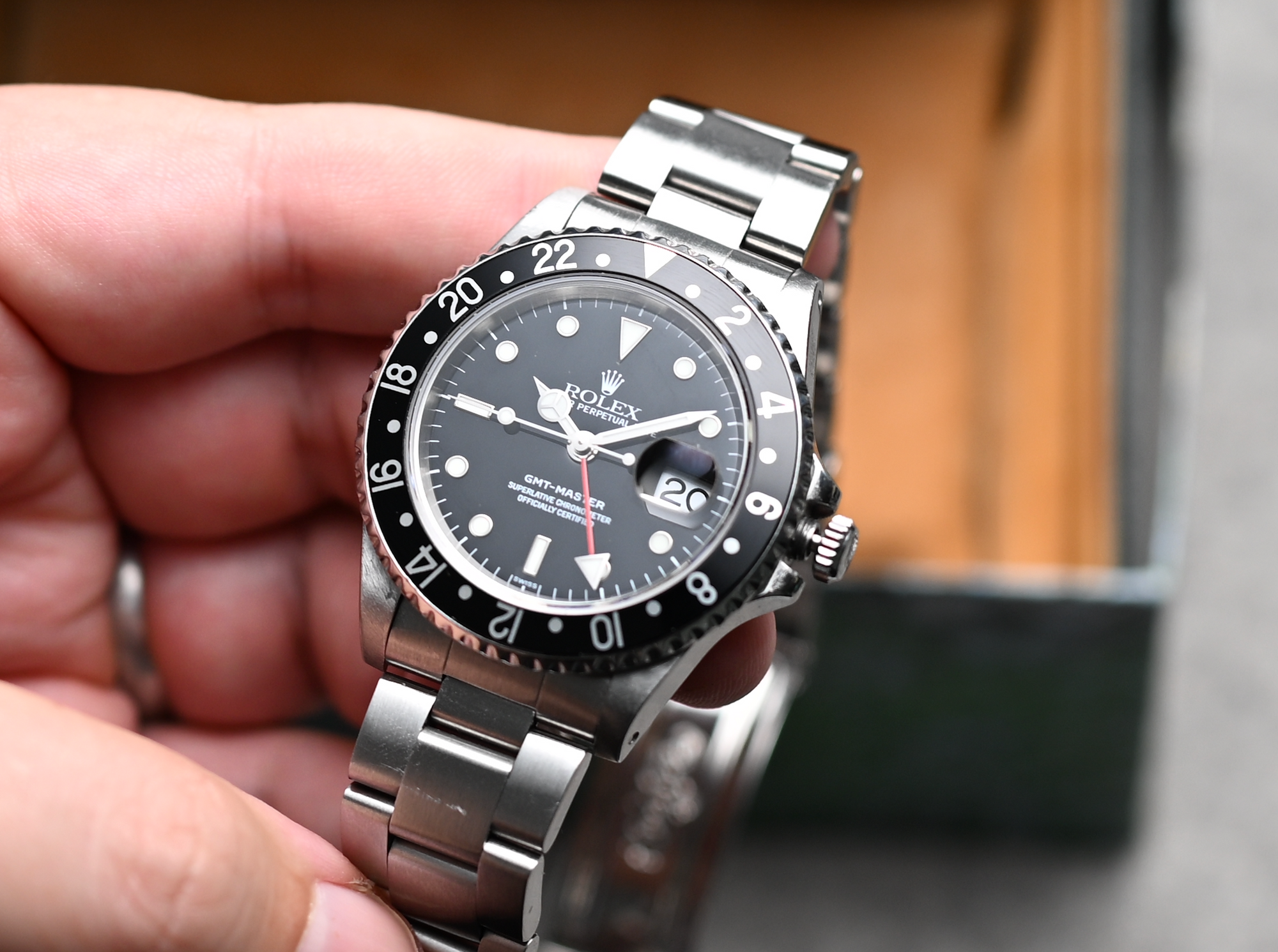 GMT Master 16700 Swiss Only