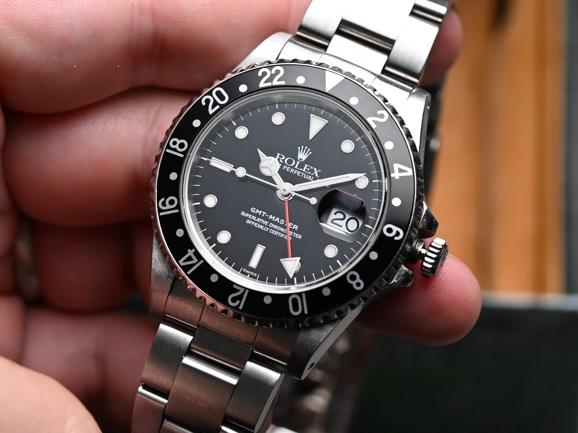 GMT Master 16700 Swiss Only
