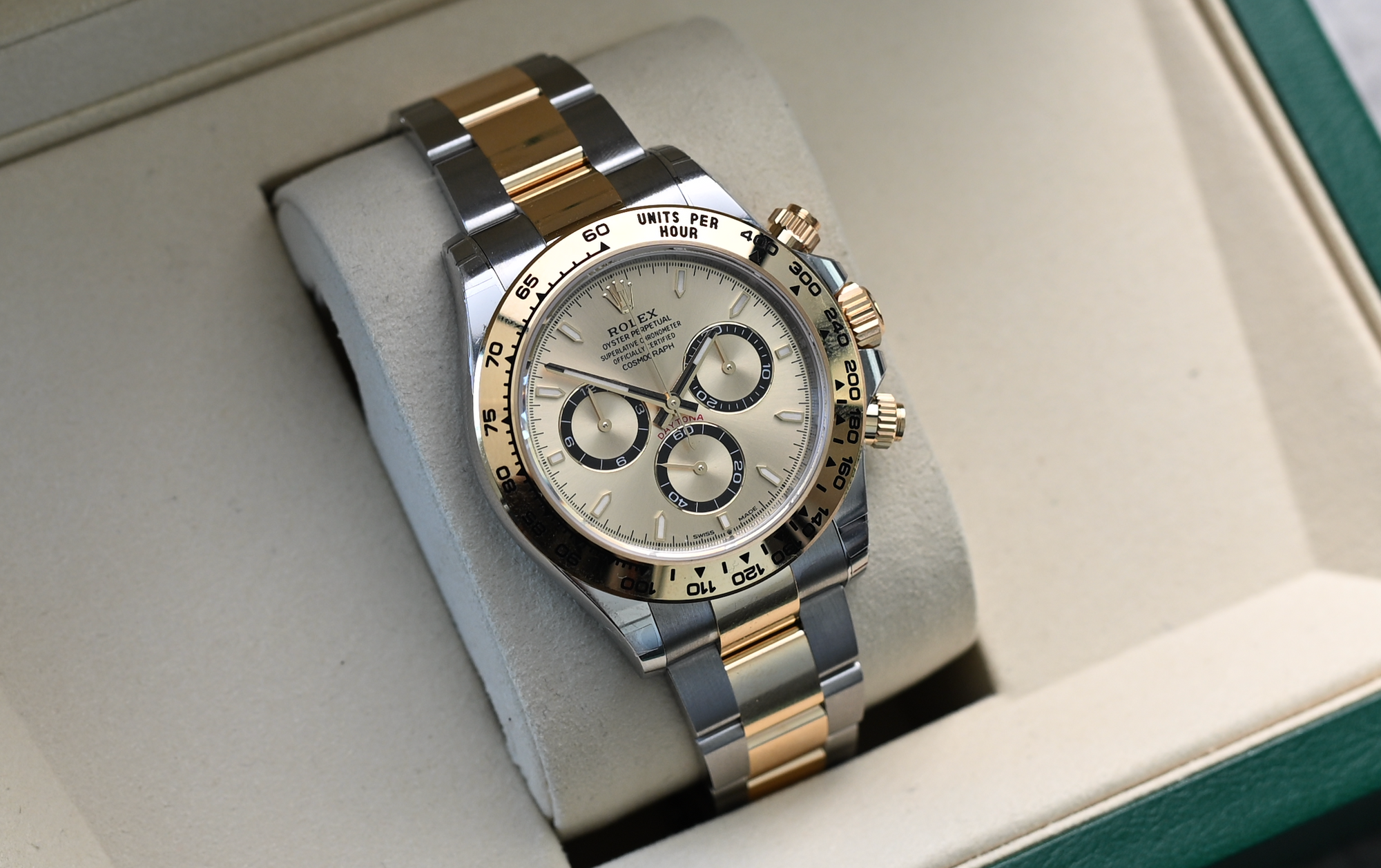 Daytona Two Tones Champagne Ref 126503