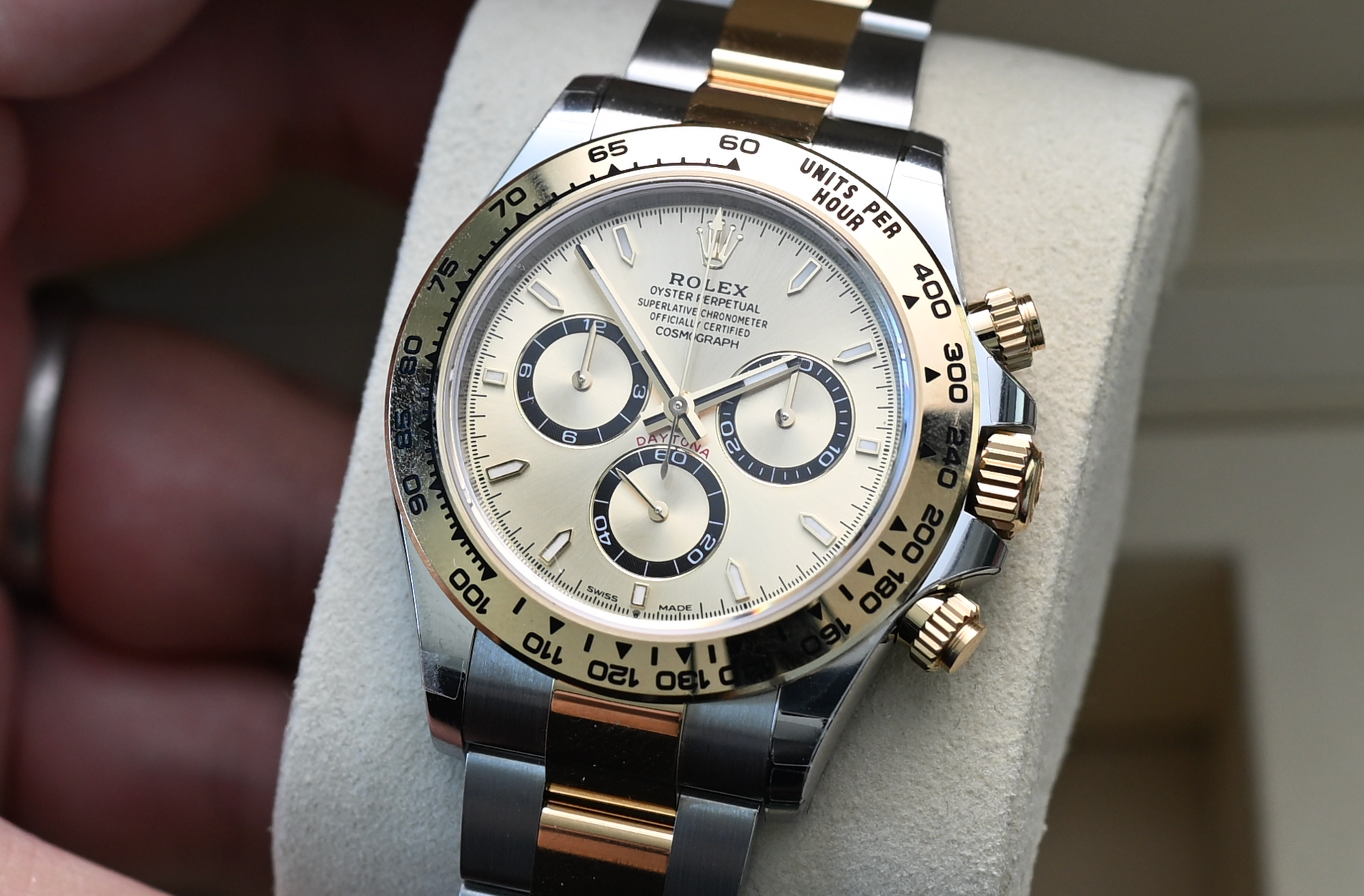 Daytona Two Tones Champagne Ref 126503