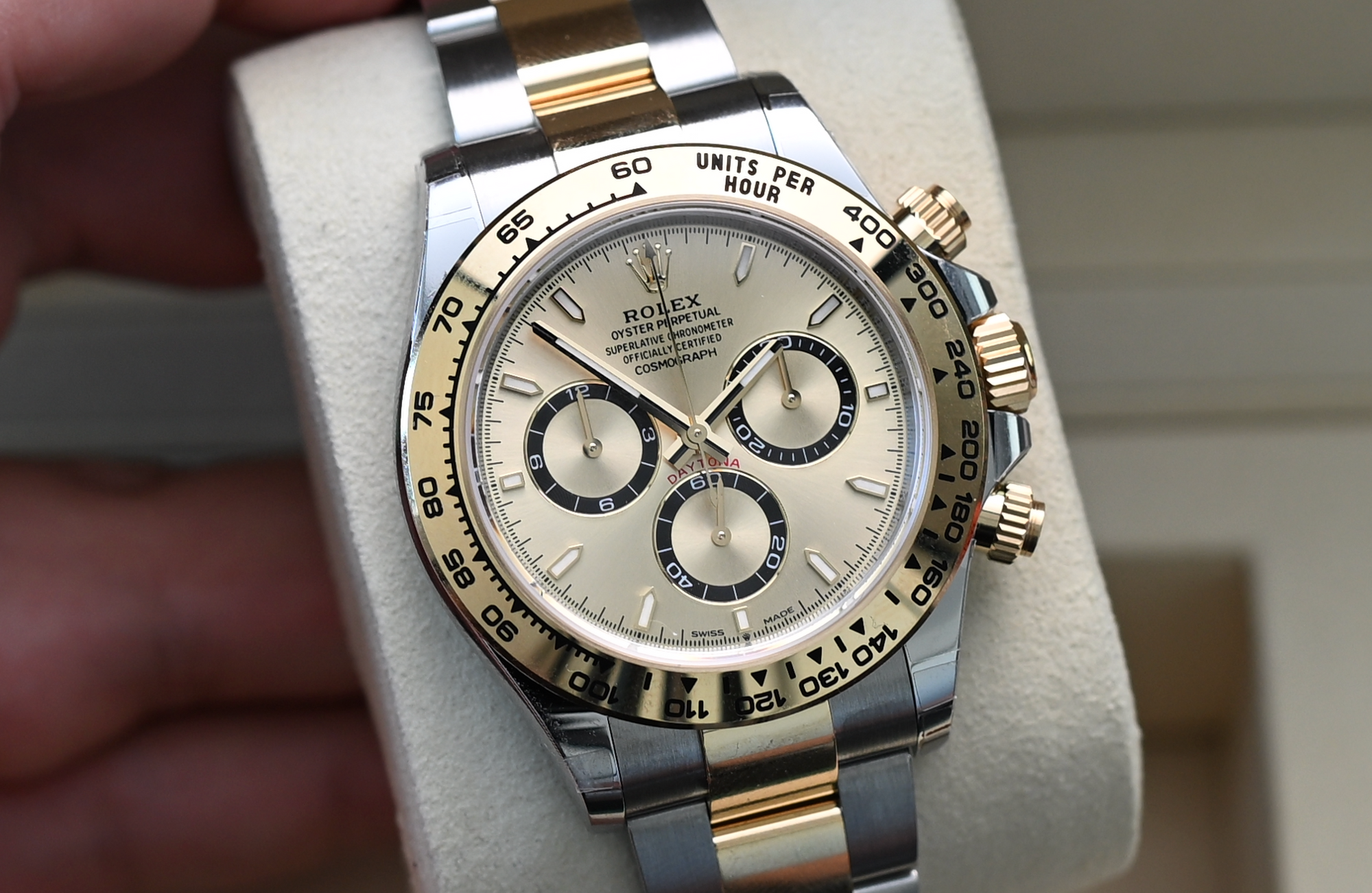 Daytona Two Tones Champagne Ref 126503