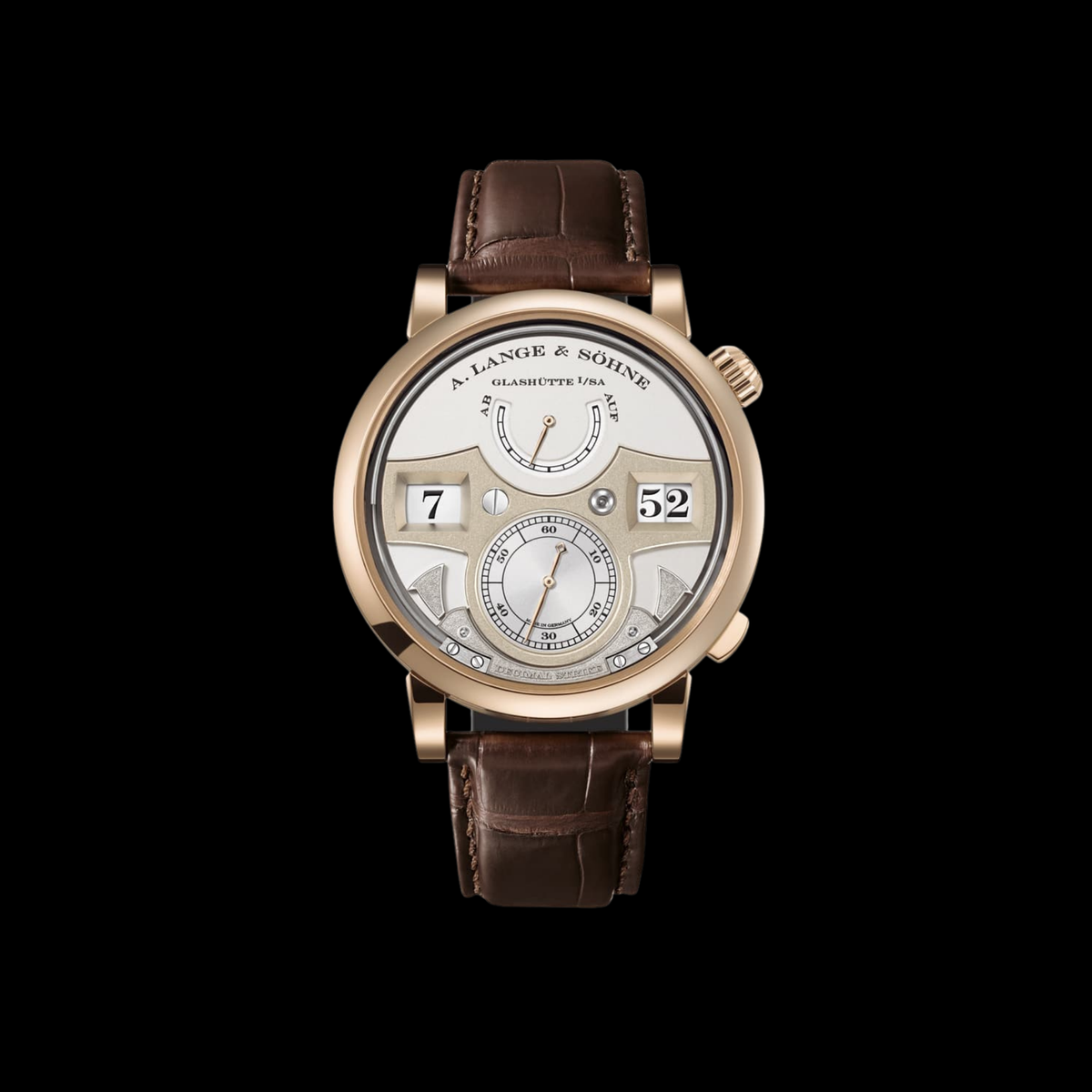 Zeitwerk "Decimal Strike" Ref. 143.050 Honey Gold