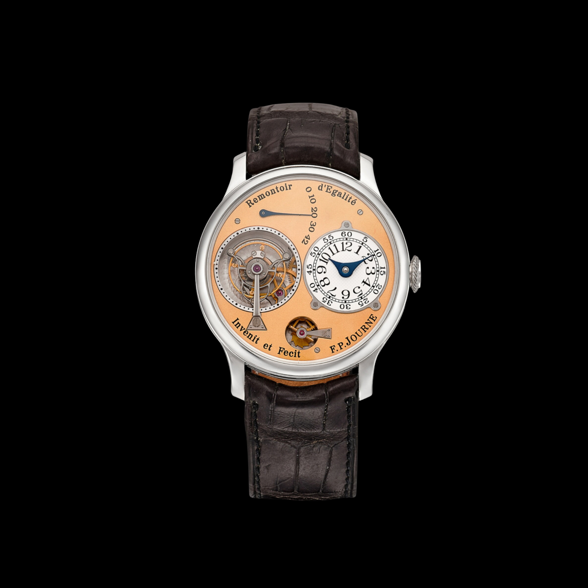 Tourbillon Souverain Platinum 38mm 03T