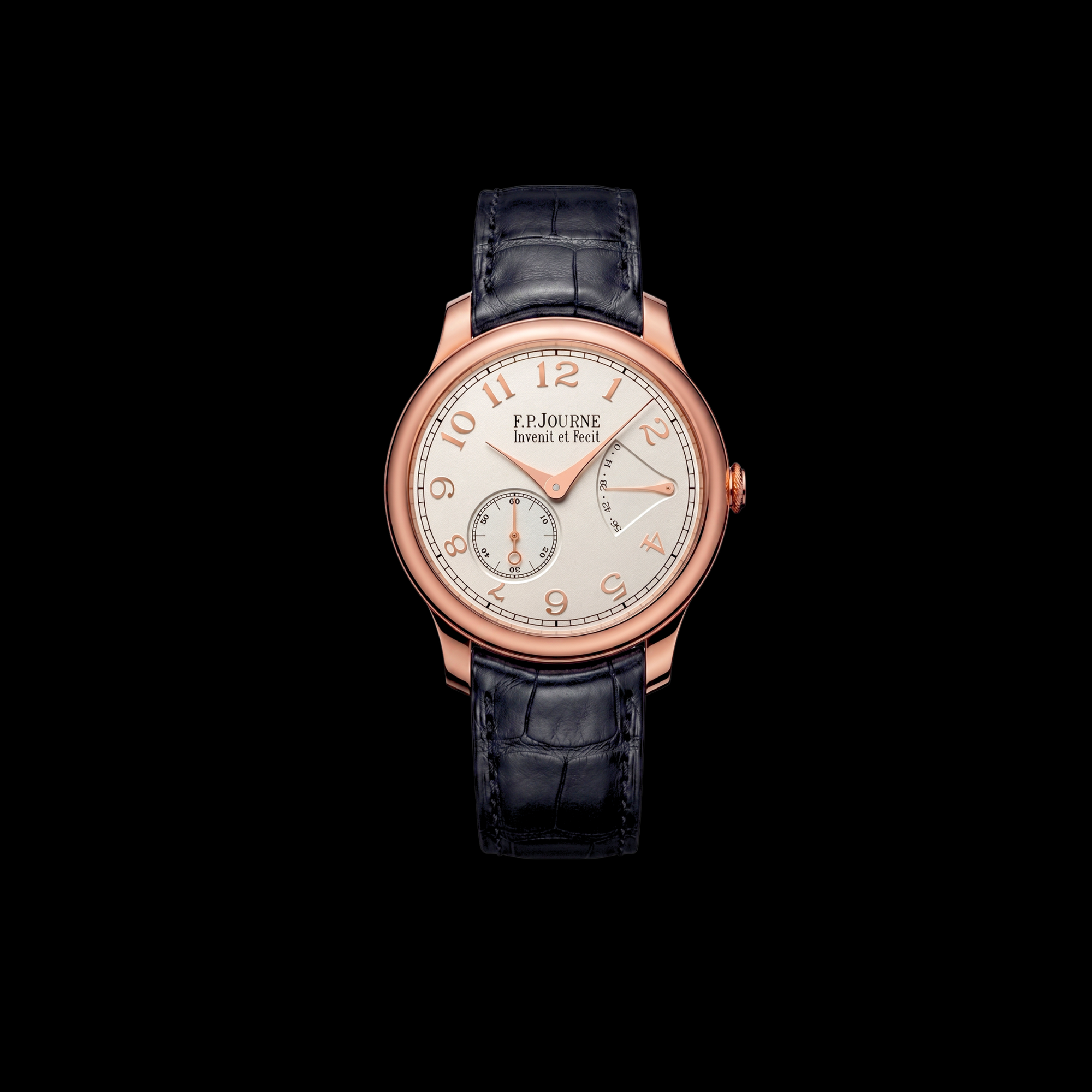 Chronometre Souverain Rose Gold & Gold Dial