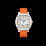 Elegante Titanium 48 on Orange Strap