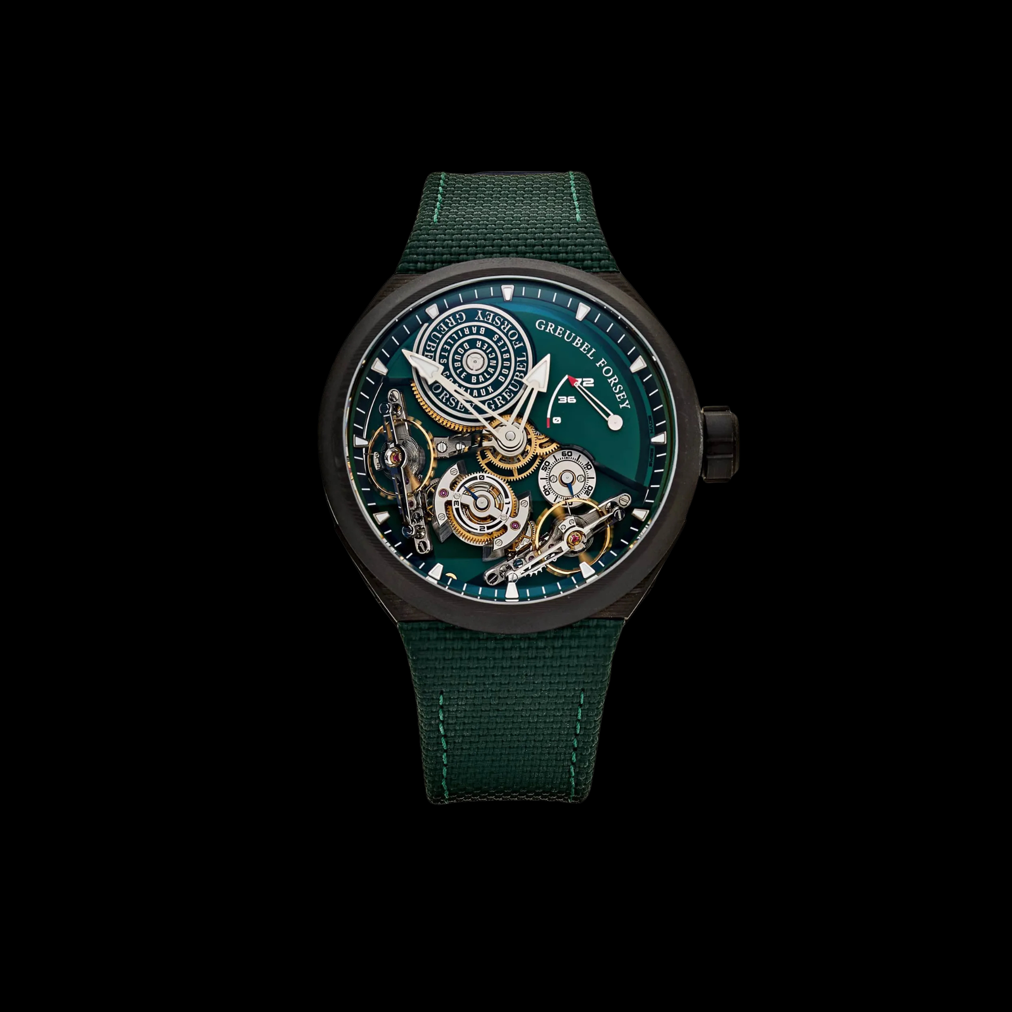 Double Balancier Convexe Carbon
