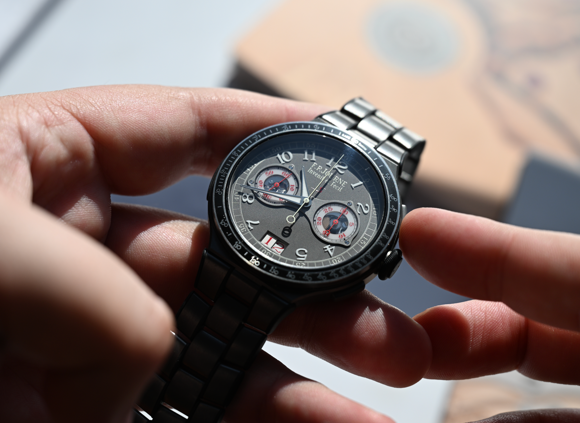 Rattrapante Titanium CMS - The Second Hand Club