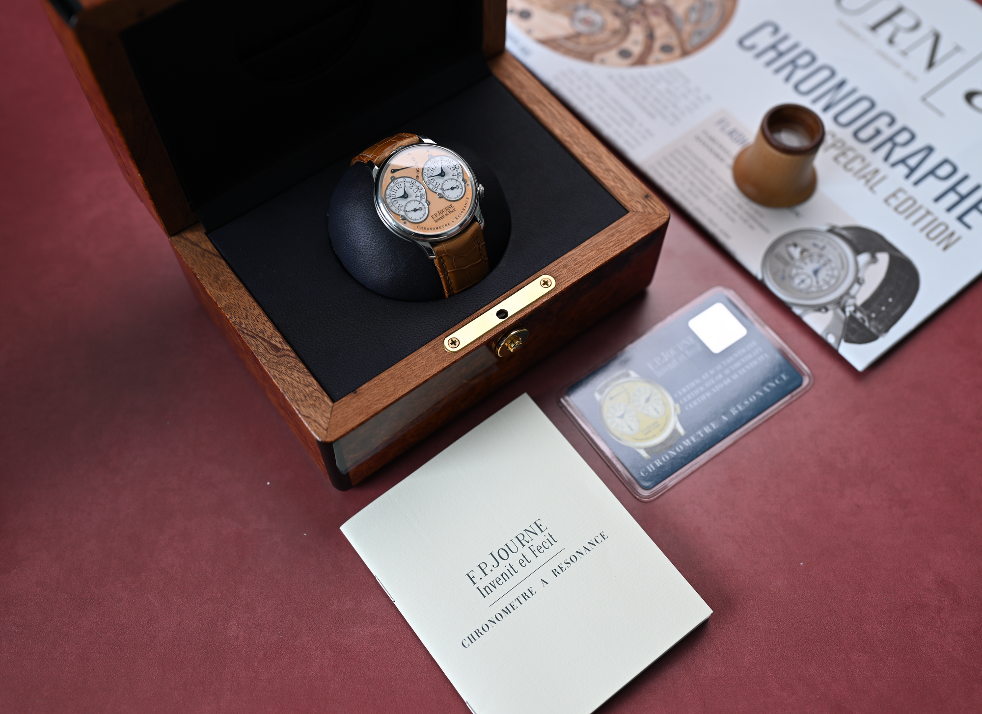 Resonance 03R Platinum Brass 38mm - The Second Hand Club