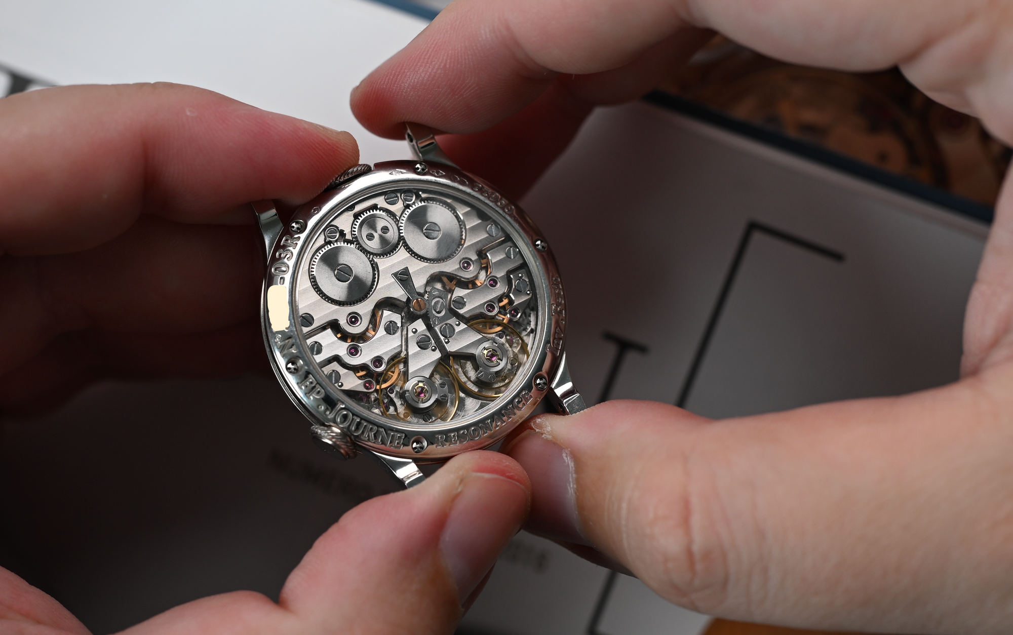 Resonance 03R Platinum Brass 38mm - The Second Hand Club