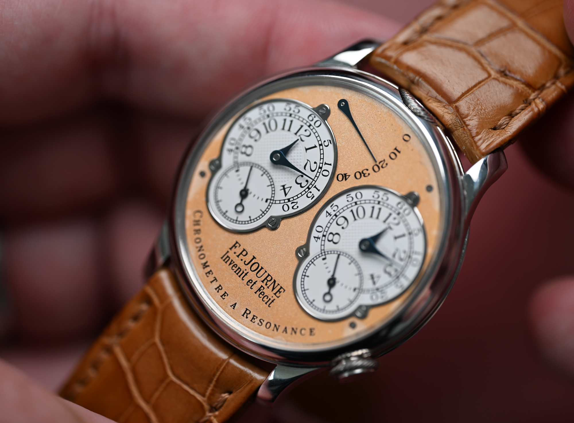 Resonance 03R Platinum Brass 38mm - The Second Hand Club