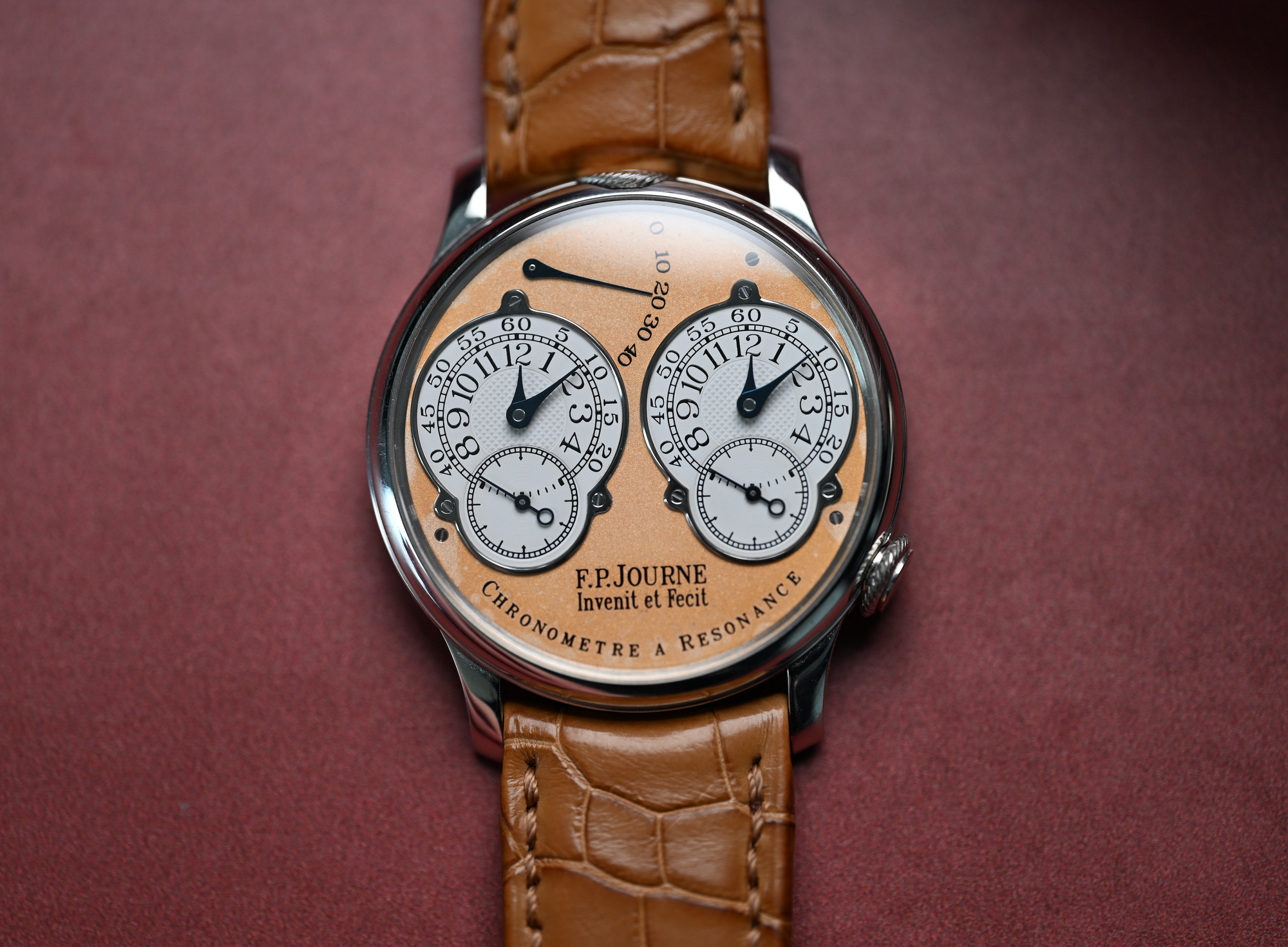 Resonance 03R Platinum Brass 38mm - The Second Hand Club