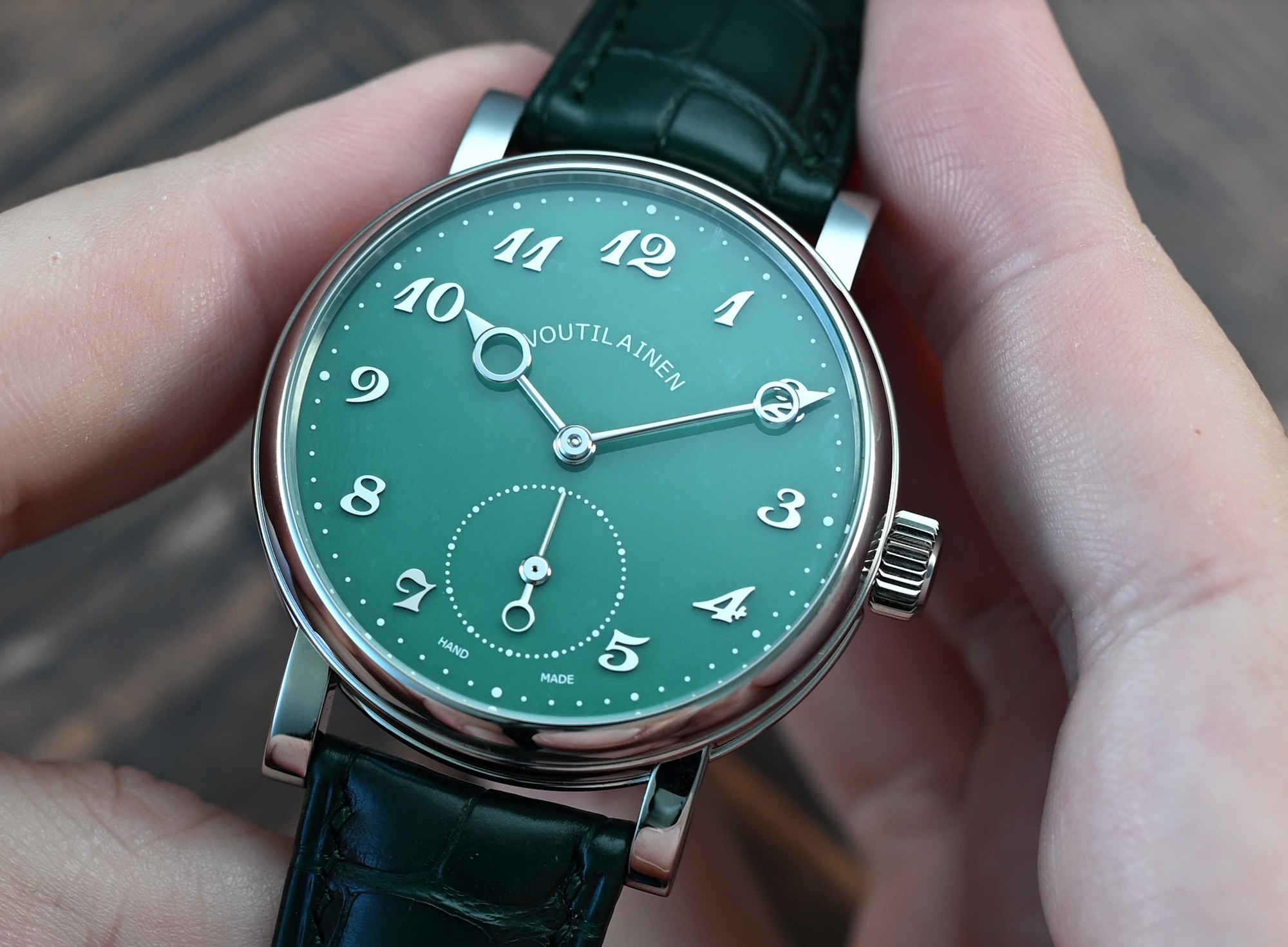 Voutilainen 28E Grand Feu Enamel Jade - The Second Hand Club