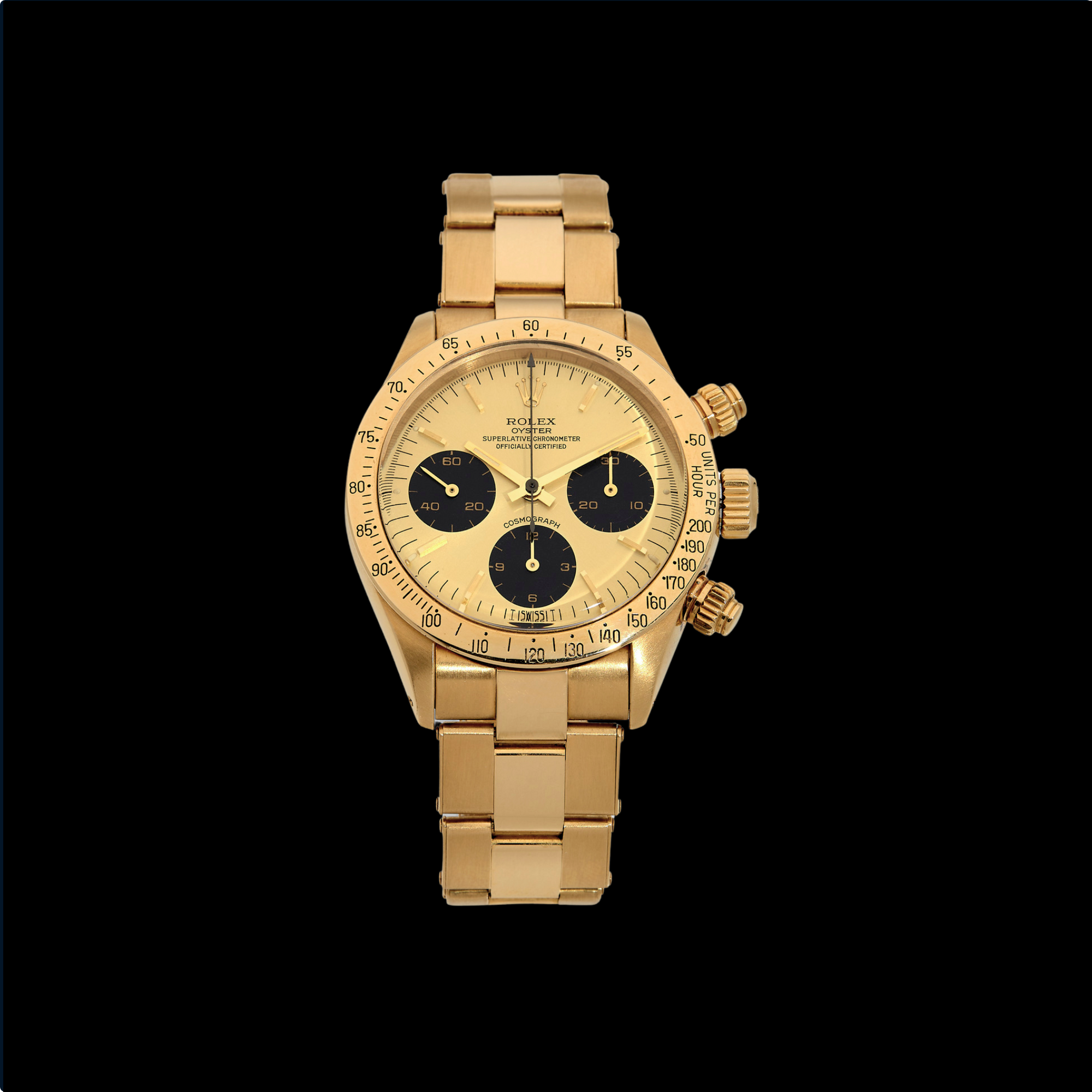 Daytona 6265 Yellow Gold - The Second Hand Club