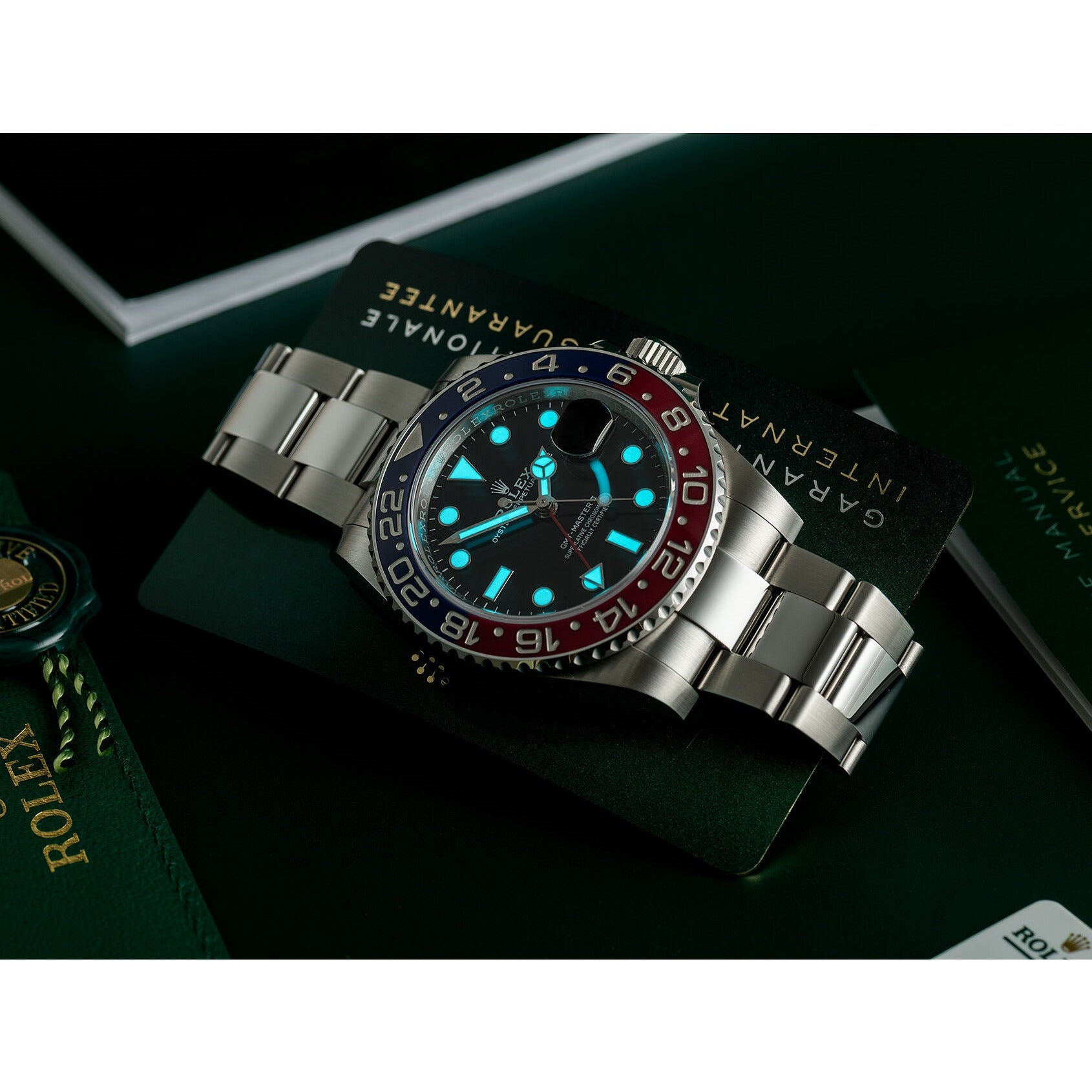 Gmt master outlet 126710blro