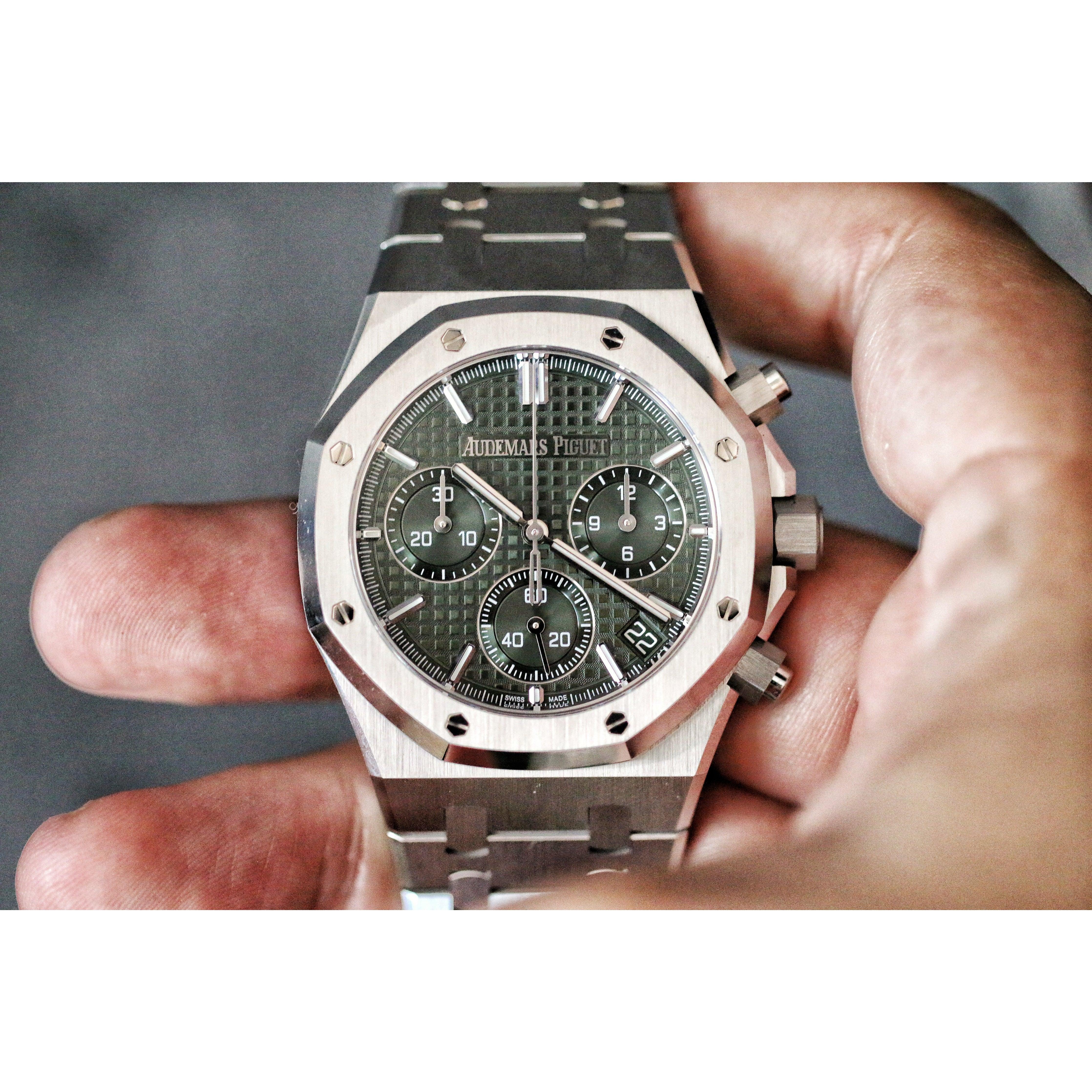 Audemars discount stainless steel