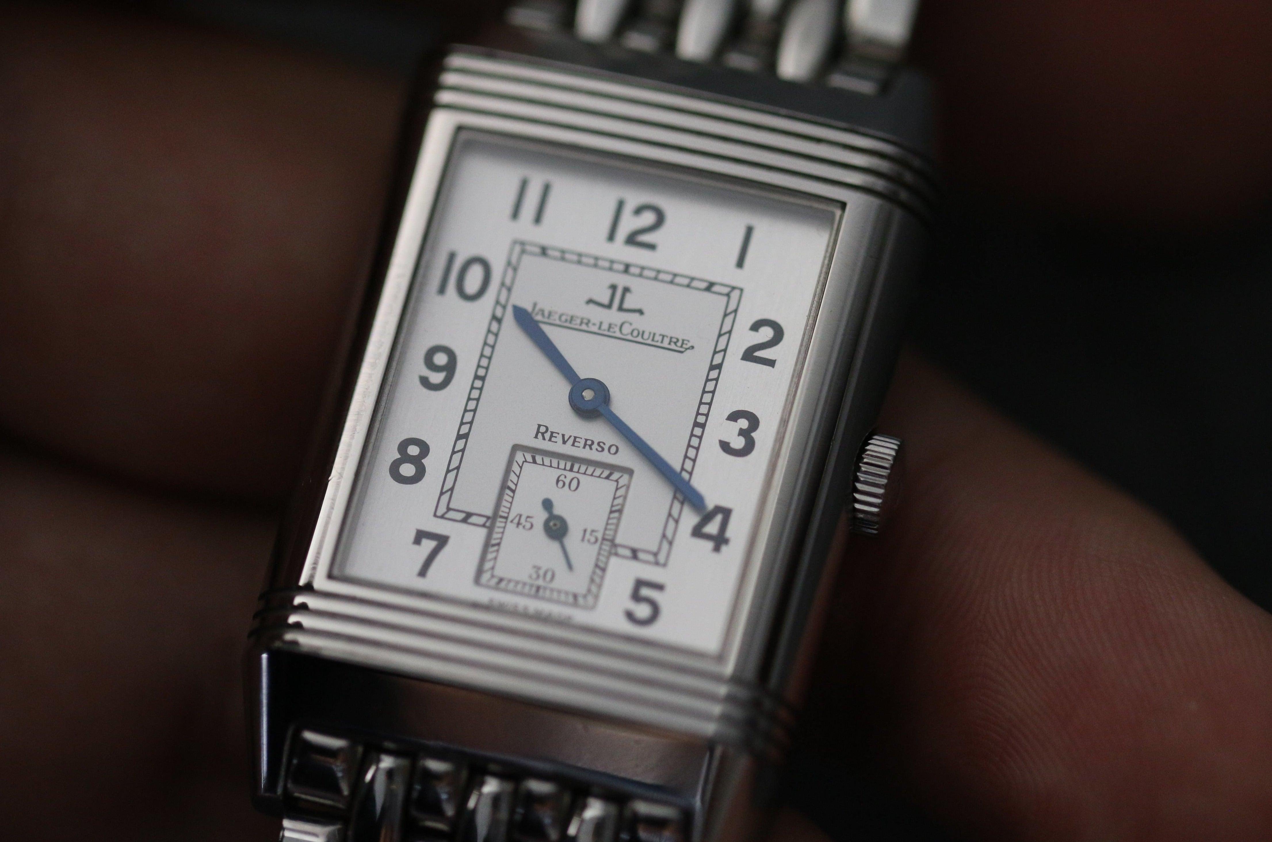 Jaeger LeCoultre Reverso Grande Taille 270.8.62 The Second Hand Club