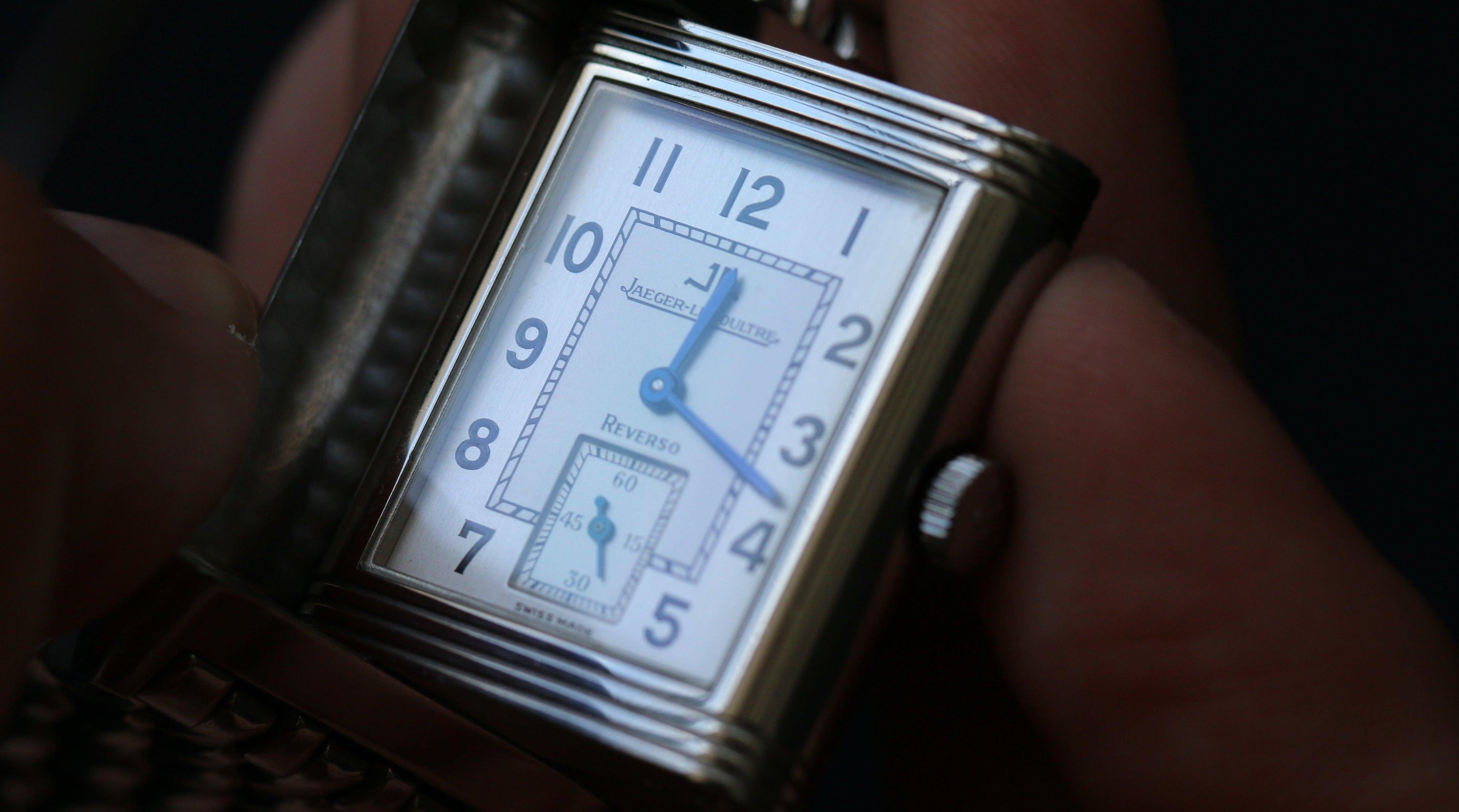 Jaeger LeCoultre Reverso Grande Taille 270.8.62 The Second Hand Club